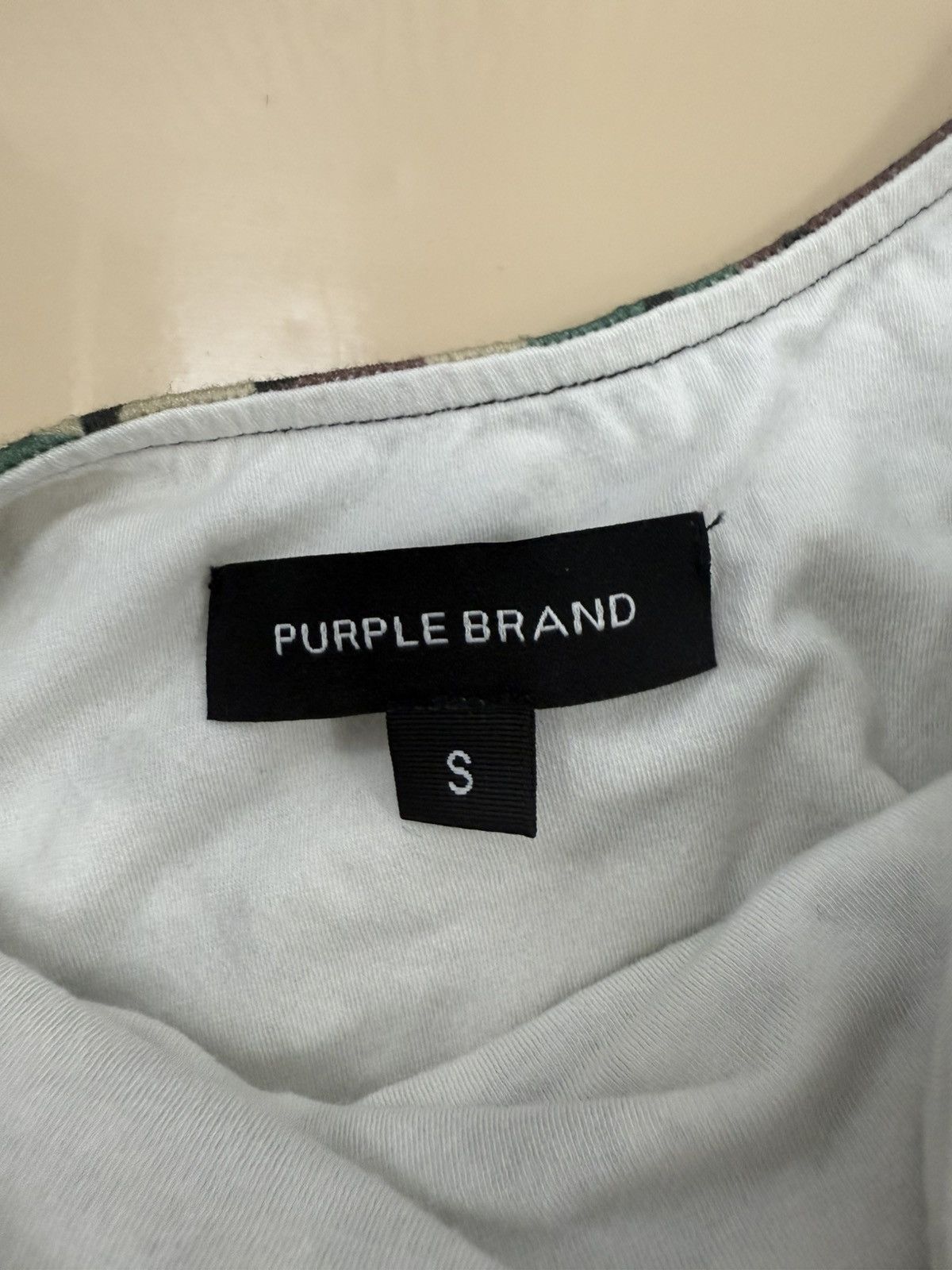 Other Purple Brand Jersey Laser Cut Camo Size S / US 4 / IT 40 - 2 Thumbnail