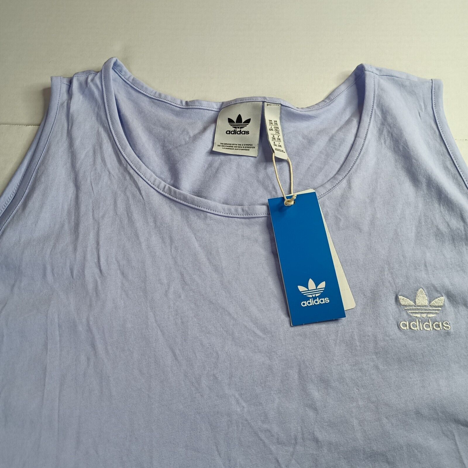 Adidas Adidas Originals Essentials Tank Top Men’s 2XL Purple Size US XXL / EU 58 / 5 - 2 Thumbnail