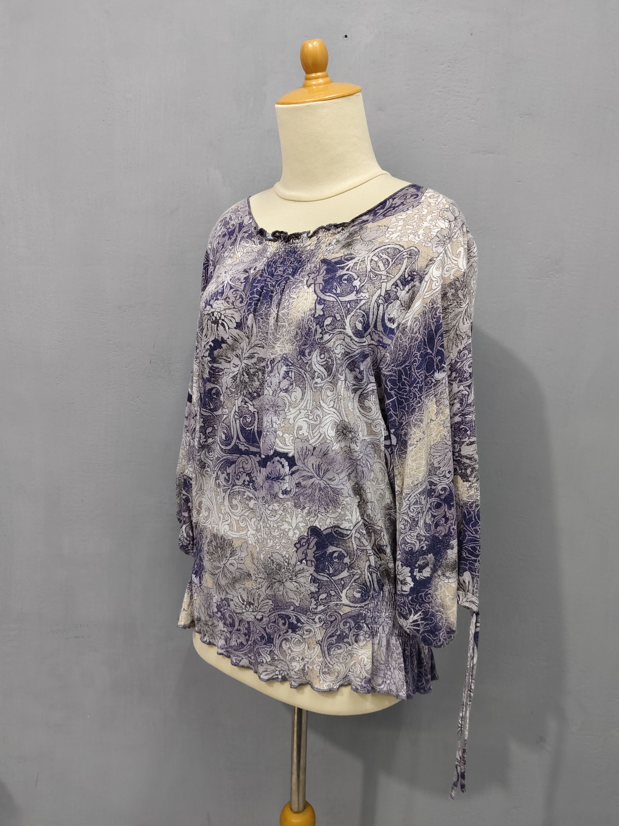💥 Calvin Klein Jeans Hippie Bohemian Viscose Blouses