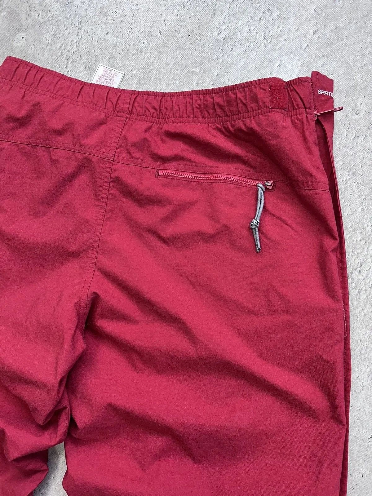 Nike Nike drill track swoosh tn pants rare red Size US 34 / EU 50 - 13 Thumbnail