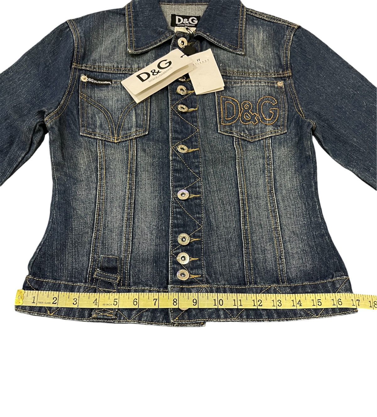 Dolce & Gabbana Deadstock Dolce & Gabbana Ten Button Denim Made in Italy Size M / US 6-8 / IT 42-44 - 12 Thumbnail