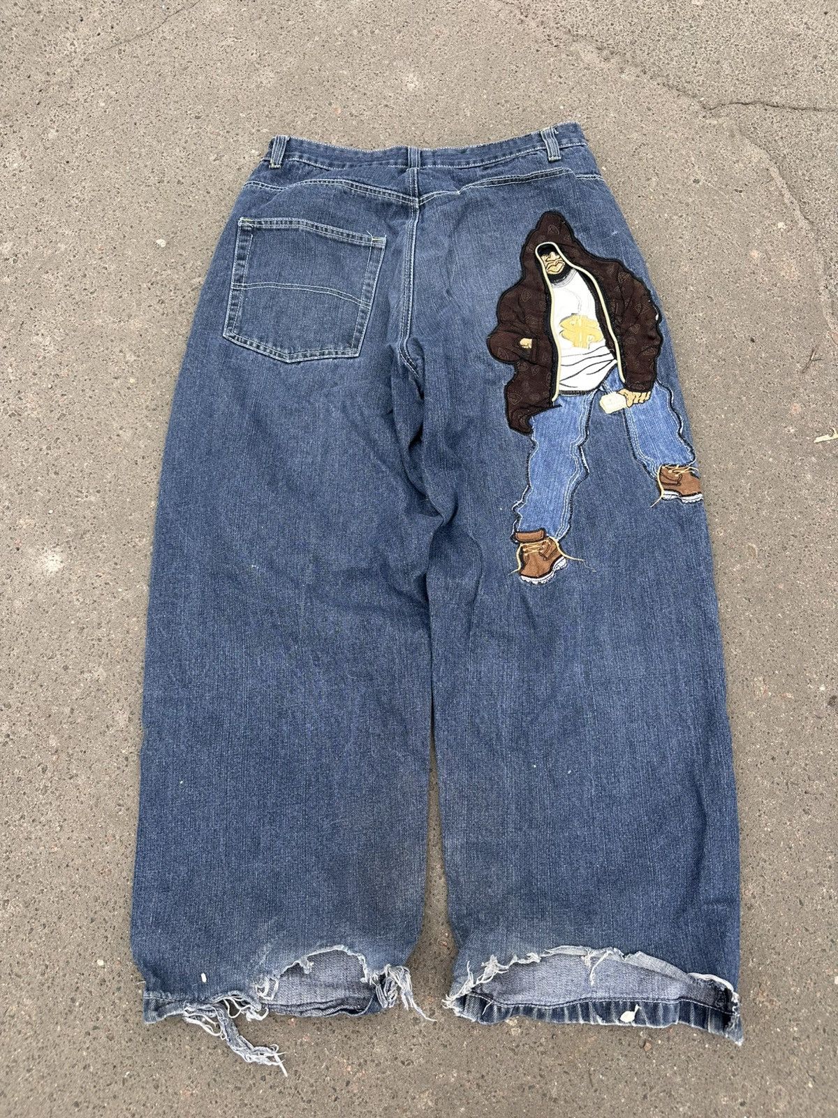 JNCO Baggy JNCO Style Rap Jeans Baggy Wide Leg Size US 34 / EU 50 - 4 Thumbnail