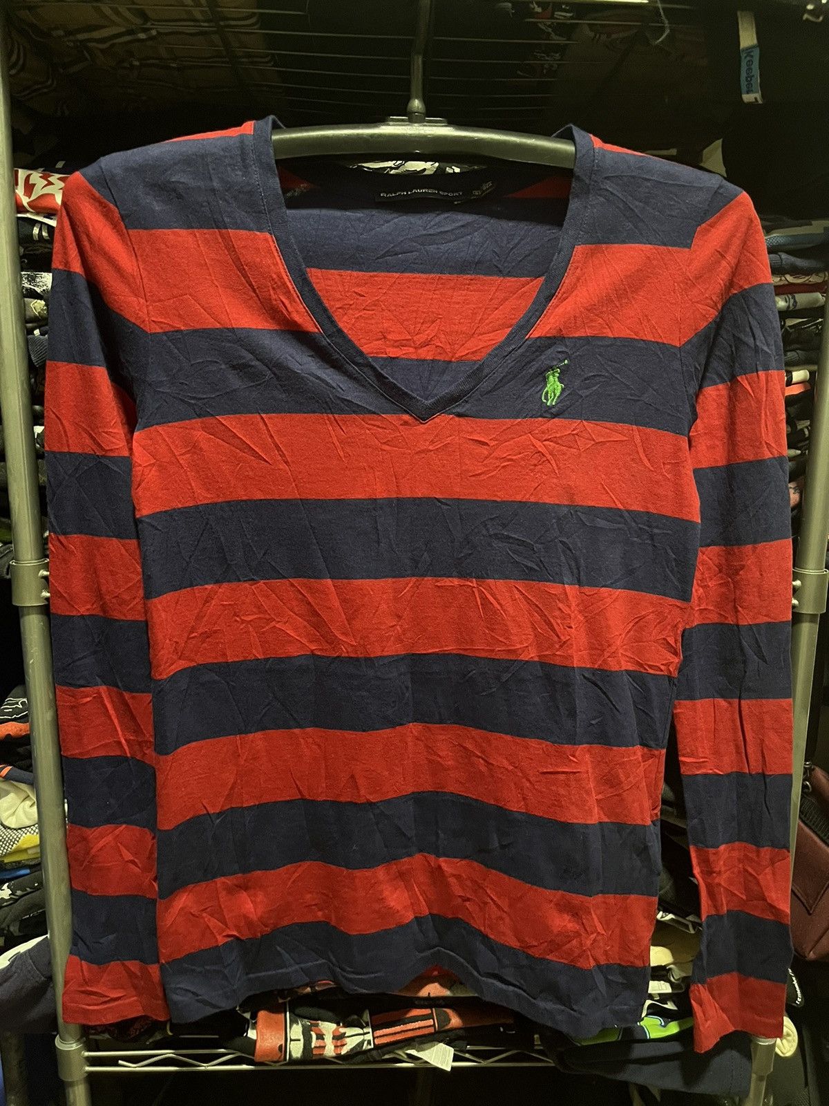 Polo Ralph Lauren Polo Ralph Lauren Sport Pony Striped Tee Size XS / US 0-2 / IT 36-38 - 1 Thumbnail
