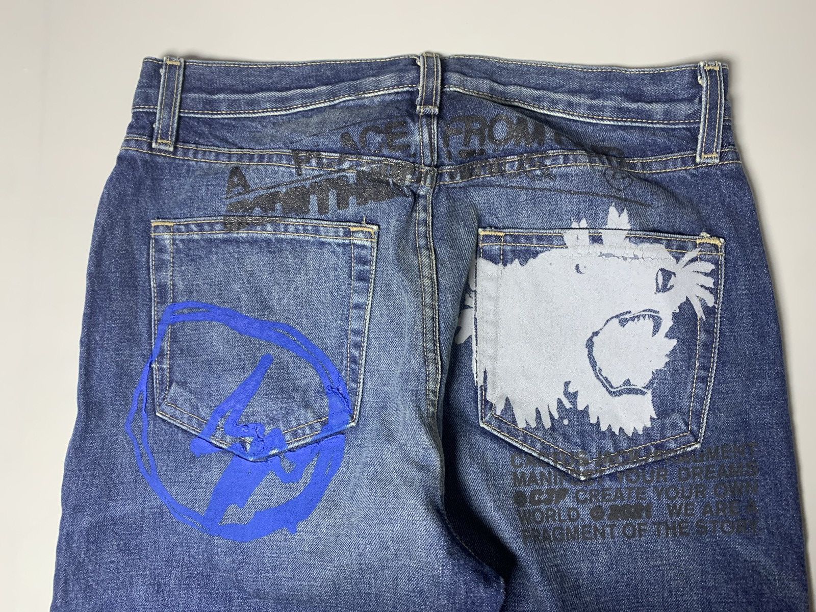 Fragment Design Travis Scott Cactus Jack For Fragment From Our Minds Denim Size US 30 / EU 46 - 10 Thumbnail