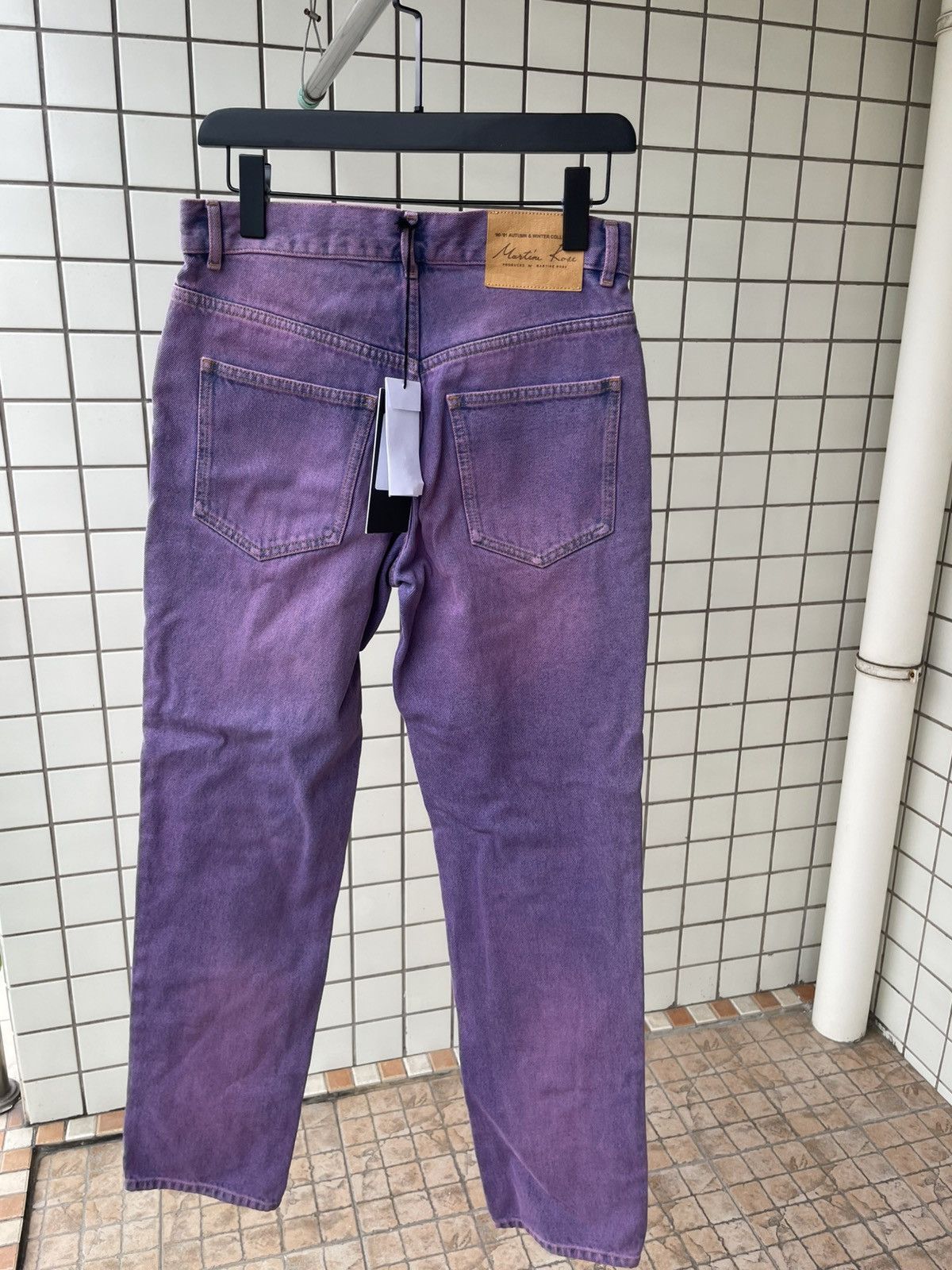 Martine Rose Martine rose purple washed jeans Size US 29 - 6 Thumbnail