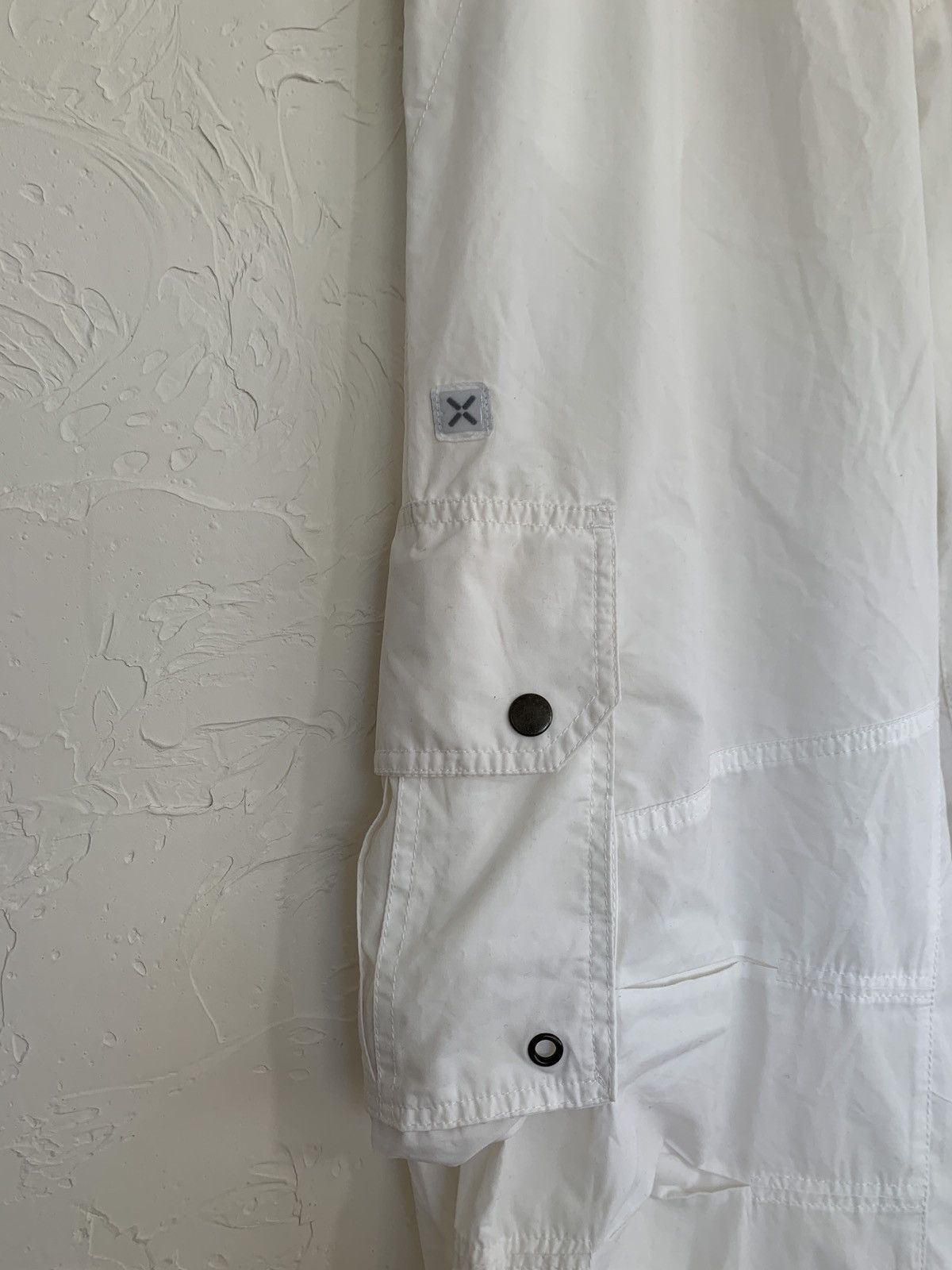 Nike 90s Nike Vintage Cargo Parachute Drill Y2K Baggy Pants Size US 32 / EU 48 - 10 Thumbnail