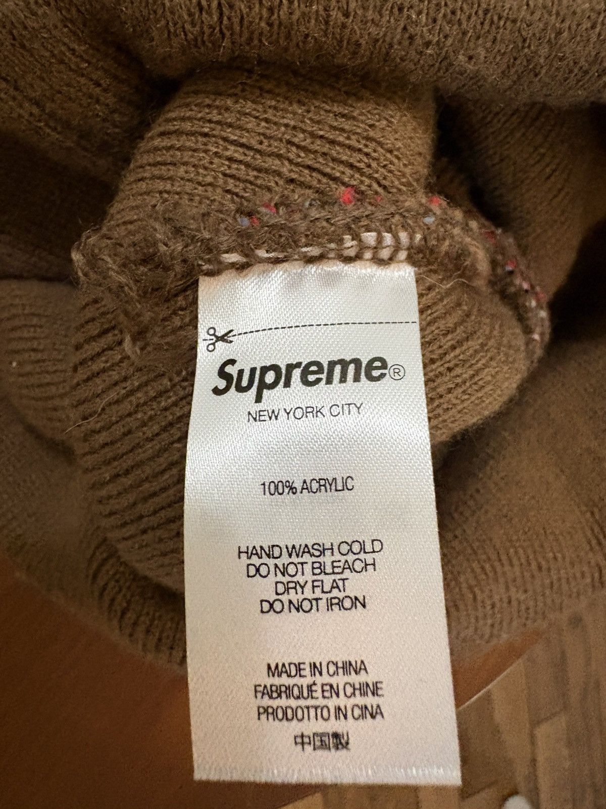 Supreme Supreme Snowman Beanie Brown FW21 Size ONE SIZE - 3 Thumbnail