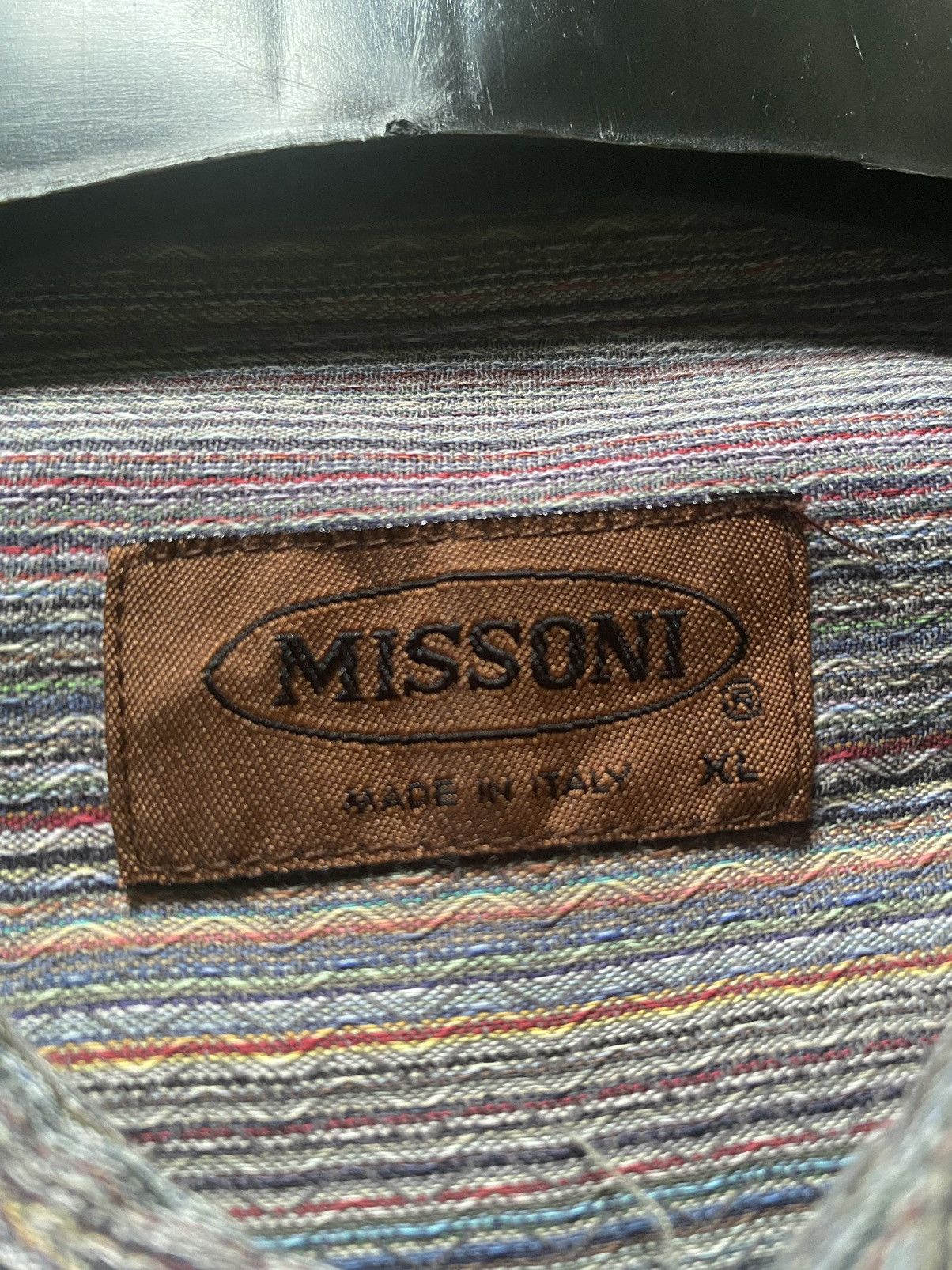 Missoni × Vintage Vintage missoni shirt Size US XL / EU 56 / 4 - 9 Thumbnail