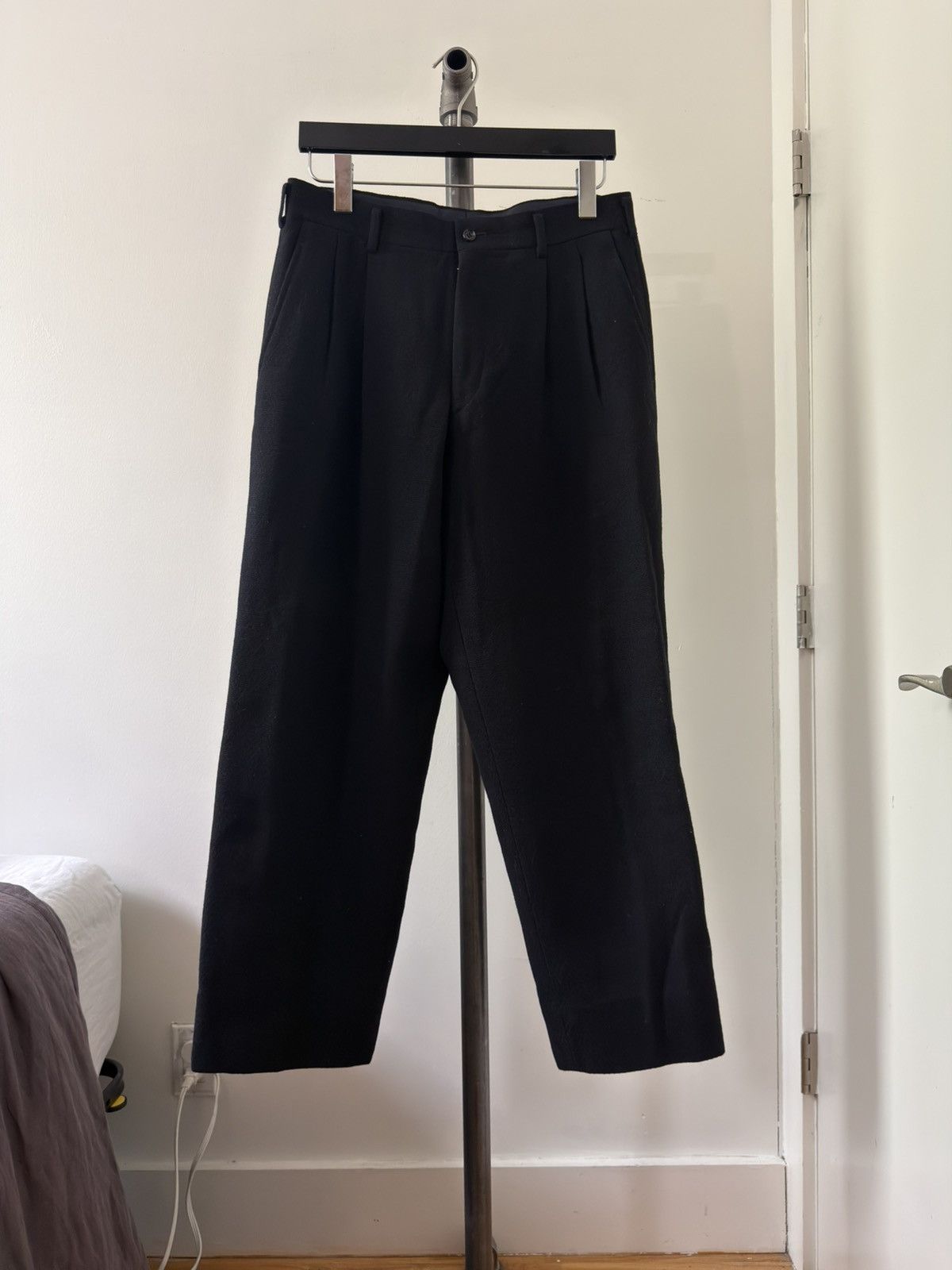 Comme des Garcons Homme AD2000 Wool Trousers Size US 32 / EU 48 - 1 Thumbnail