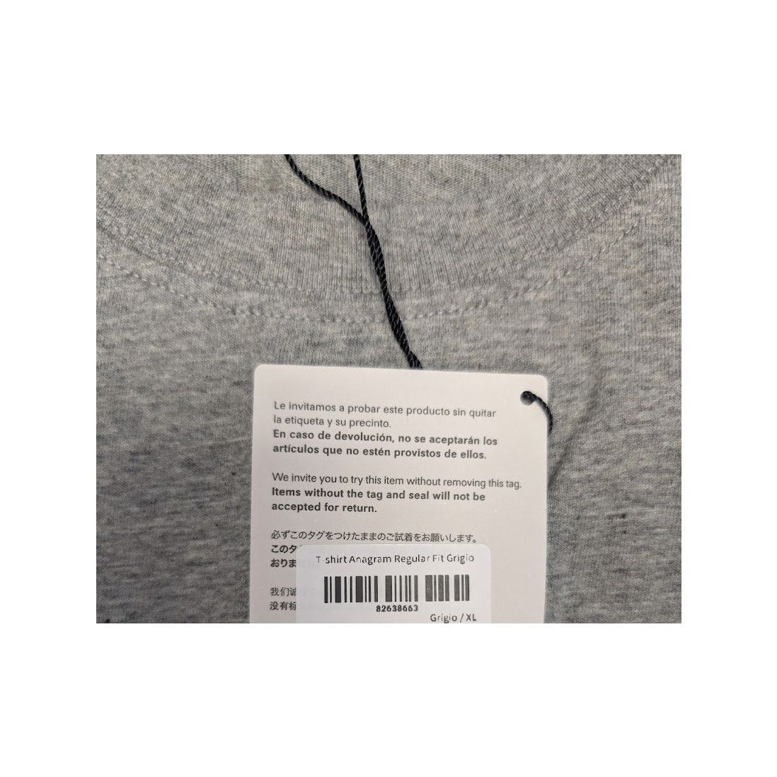 Loewe o1rshd1 Anagram-embroidered Cotton T-shirt in Grey Size US XL / EU 56 / 4 - 19 Thumbnail