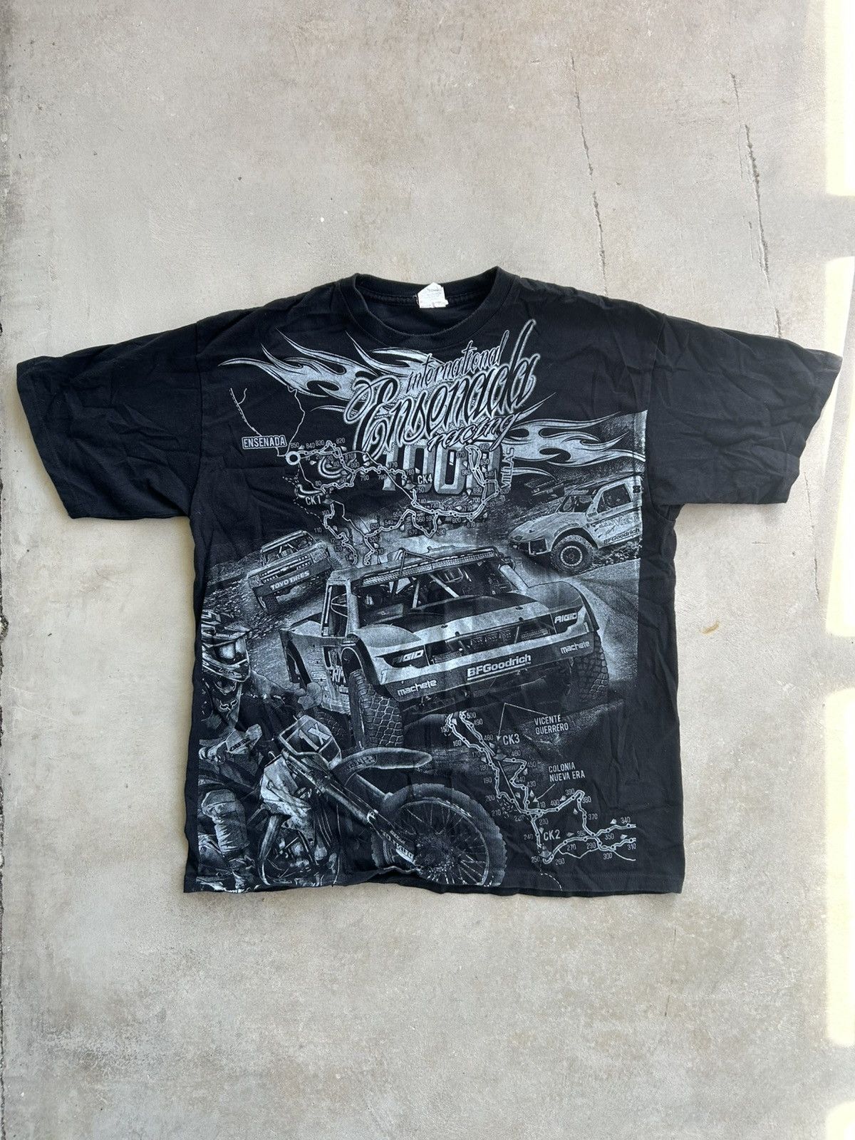 NASCAR × Vintage Y2K NASCAR AOP t Shirt Size US L / EU 52-54 / 3 - 1 Thumbnail