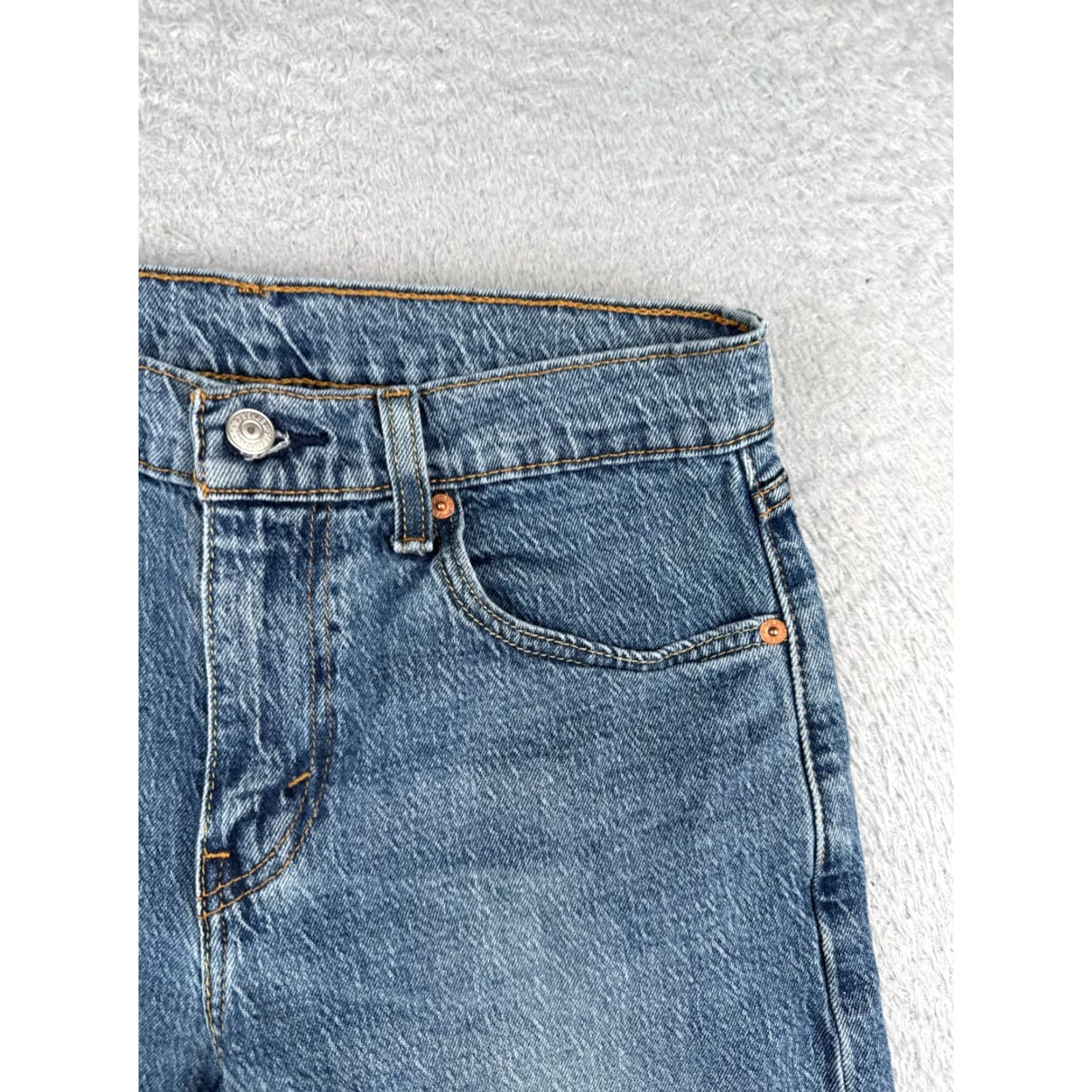 Levi's Levi's Women's Denim Shorts 30 Blue Cut-Off 80s Style Machine Washable Casual Beach Summer Size 30" / US 8 / IT 44 - 5 Thumbnail