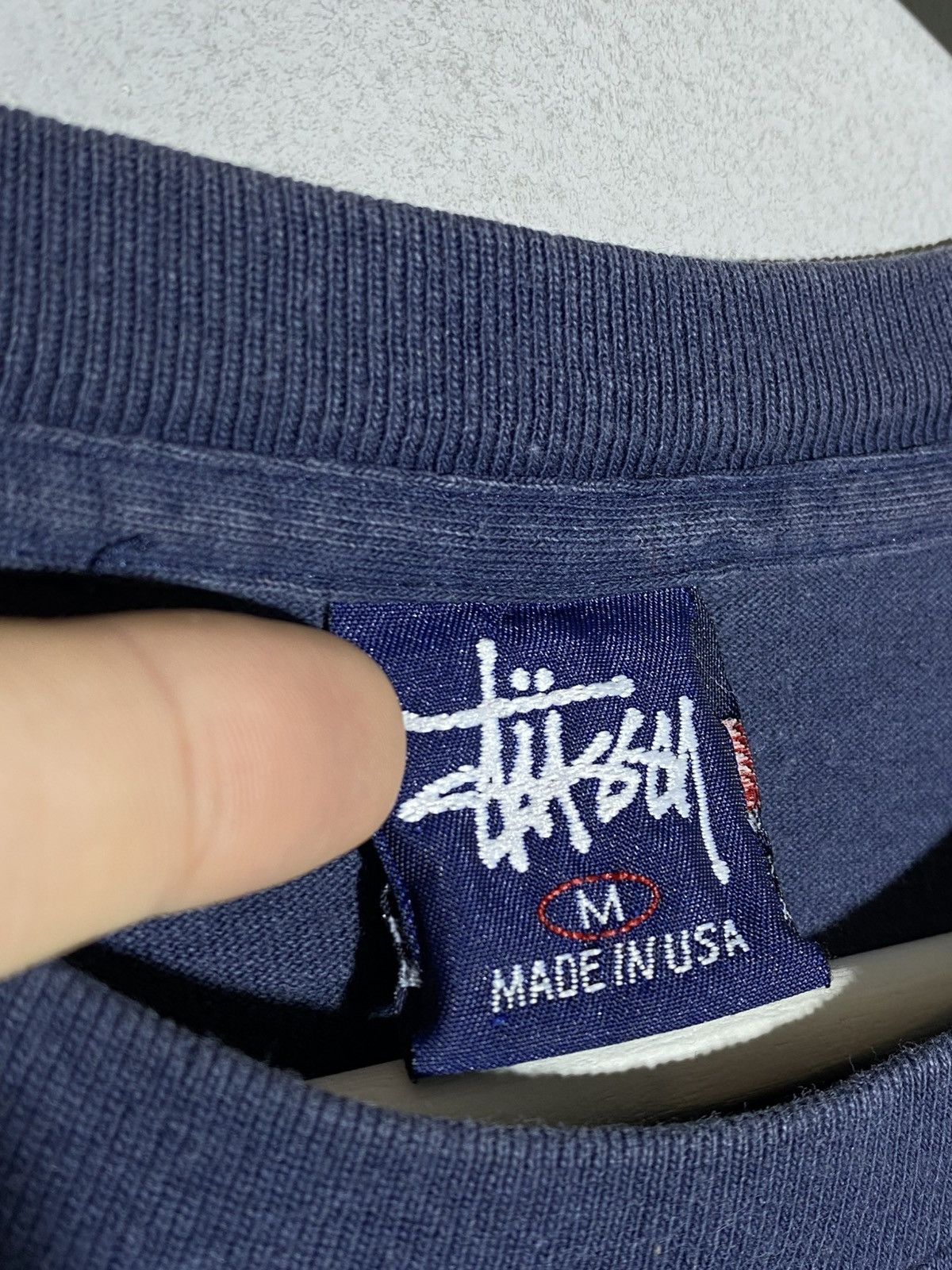 Stussy Stussy made in USA single stitch vintage 90s rare t-shirt Size US M / EU 48-50 / 2 - 9 Thumbnail