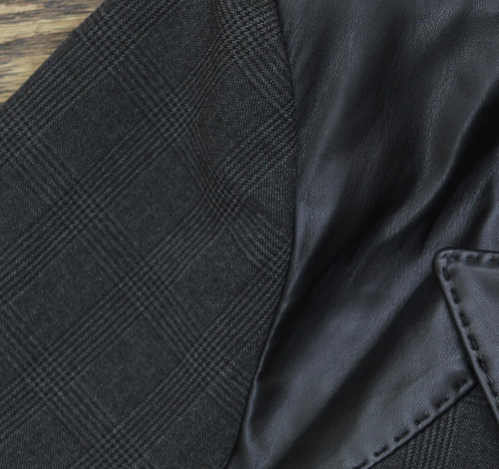 Other Nwt Avec Les Filles Cropped Blazer Jacket Charcoal Black 14 Size XL / US 12-14 / IT 48-50 - 7 Thumbnail