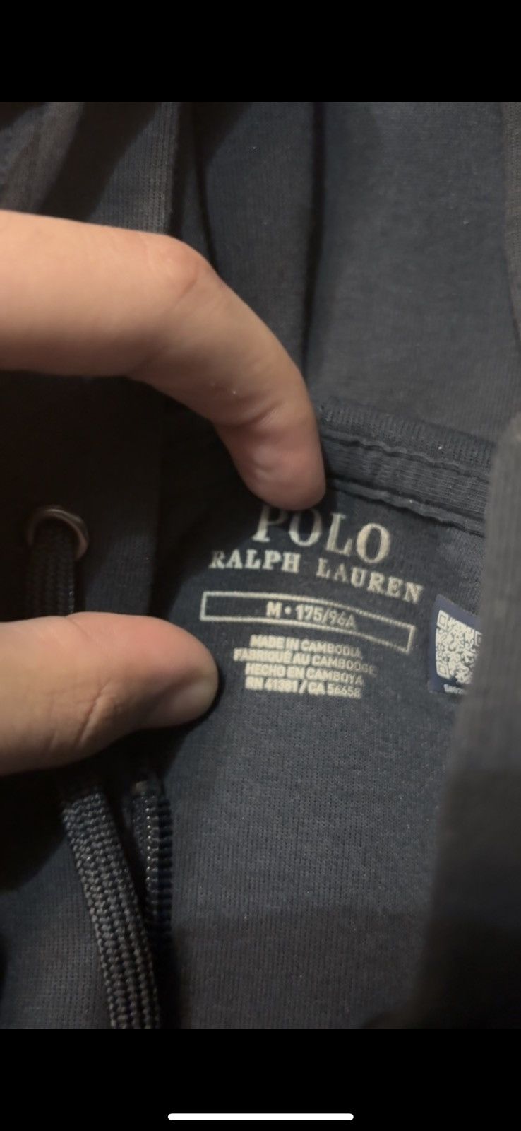 Polo Ralph Lauren Navy Blue Polo zipup and bottoms Size US M / EU 48-50 / 2 - 3 Thumbnail