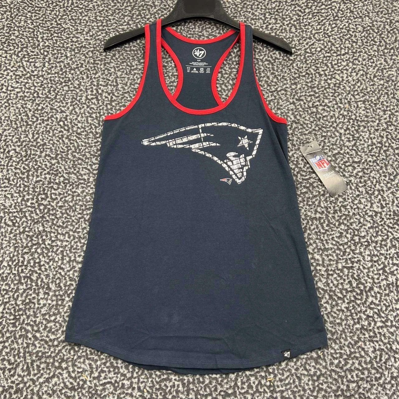 47 New England Patriots Shirt Women S Sleeveless Racerback New Size S / US 4 / IT 40 - 1 Thumbnail