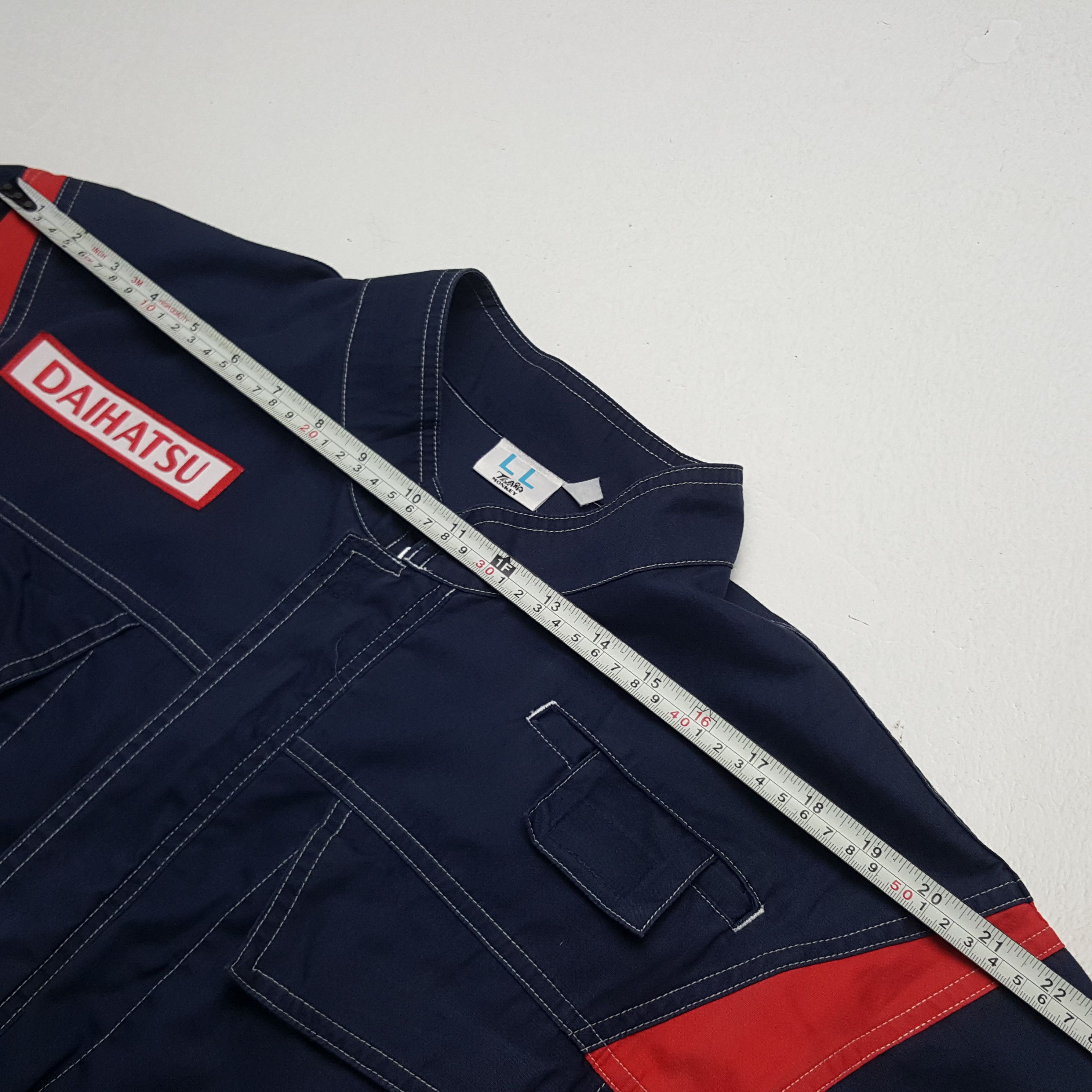 Japanese Brand × Vintage Vintage Daihatsu Japanese Coverall Jumpsuit Jacket Size US L / EU 52-54 / 3 - 12 Thumbnail