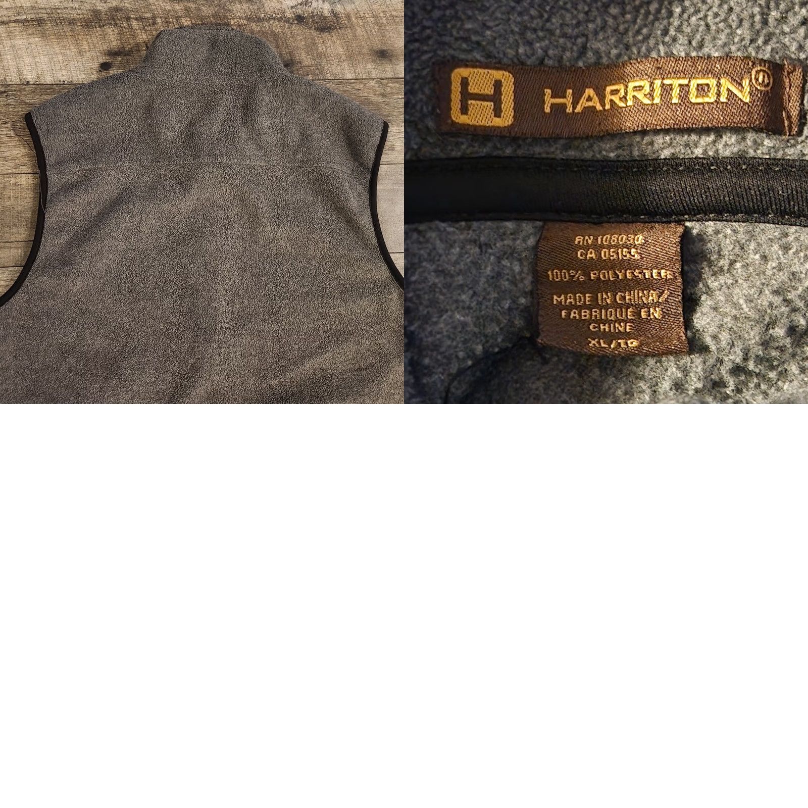 Logo 7 VINTAGE Ruger Firearms Fleece Vest Mens XL Gray Full Zip Embroidered Logo Size US XL / EU 56 / 4 - 9 Thumbnail