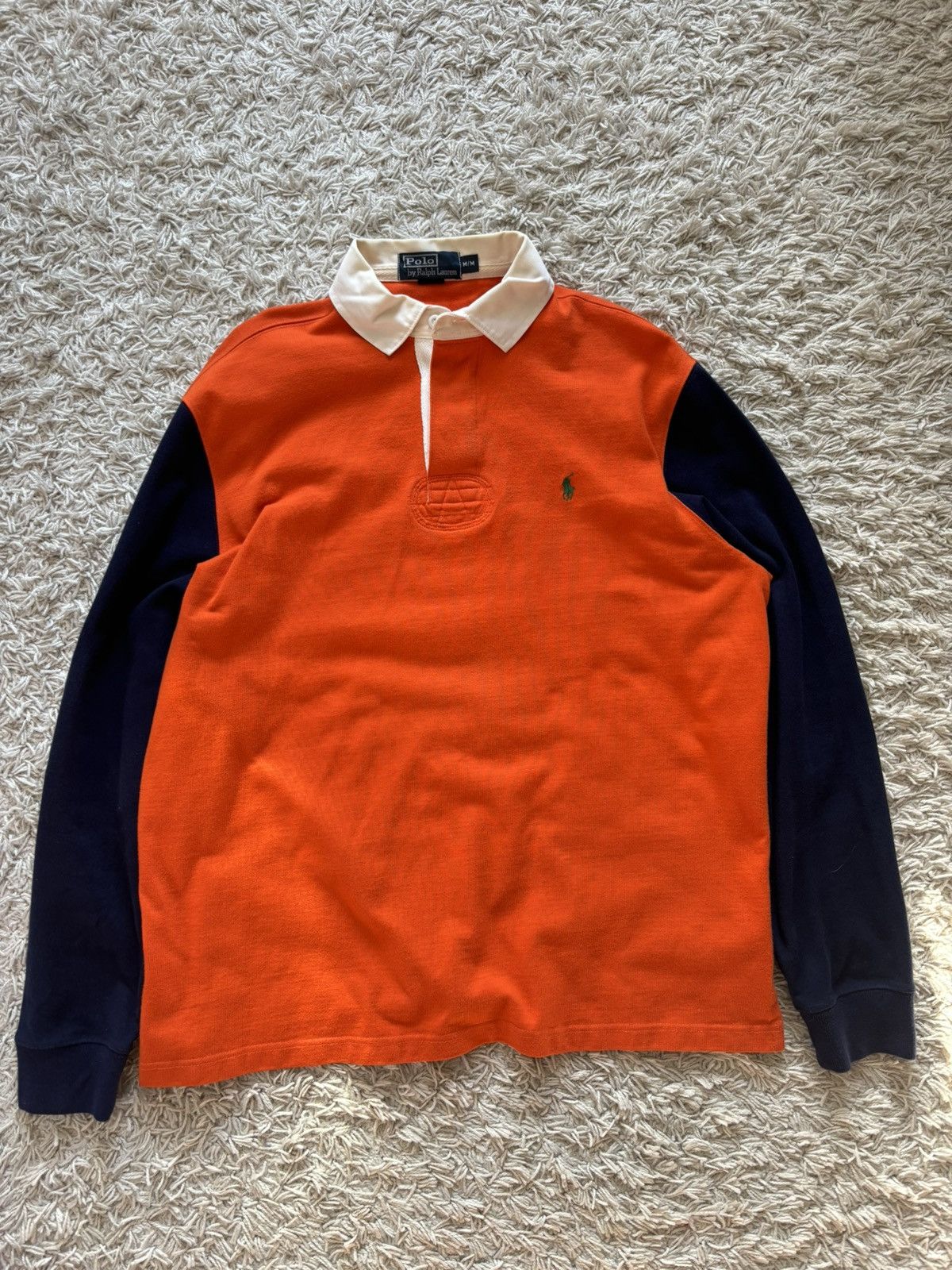 Polo Ralph Lauren × Rugby Ralph Lauren × Vintage Vintage Rugby Longsleave Polo Ralph Lauren Big Logo Size US M / EU 48-50 / 2 - 1 Thumbnail