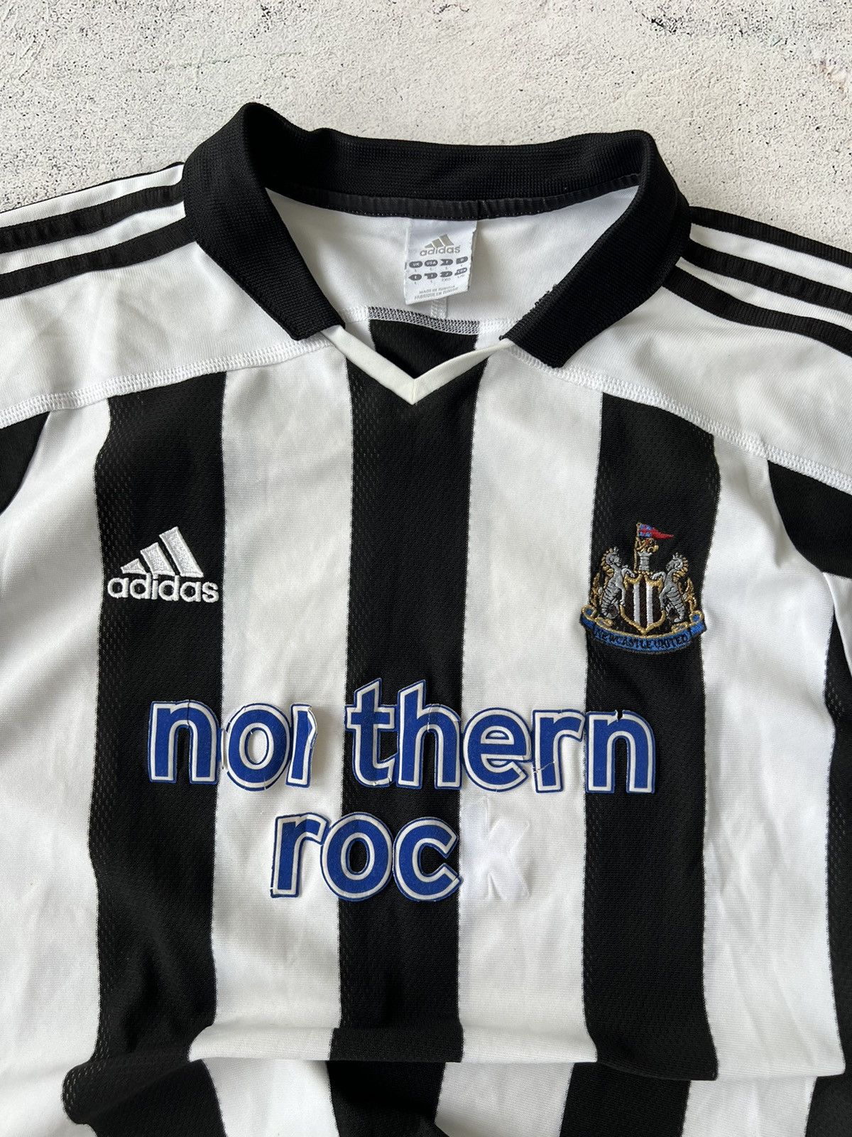 Adidas × Vintage 🩸RARE🩸Adidas Vintage Newcastle United 2003 Home Jersey Size US L / EU 52-54 / 3 - 5 Thumbnail