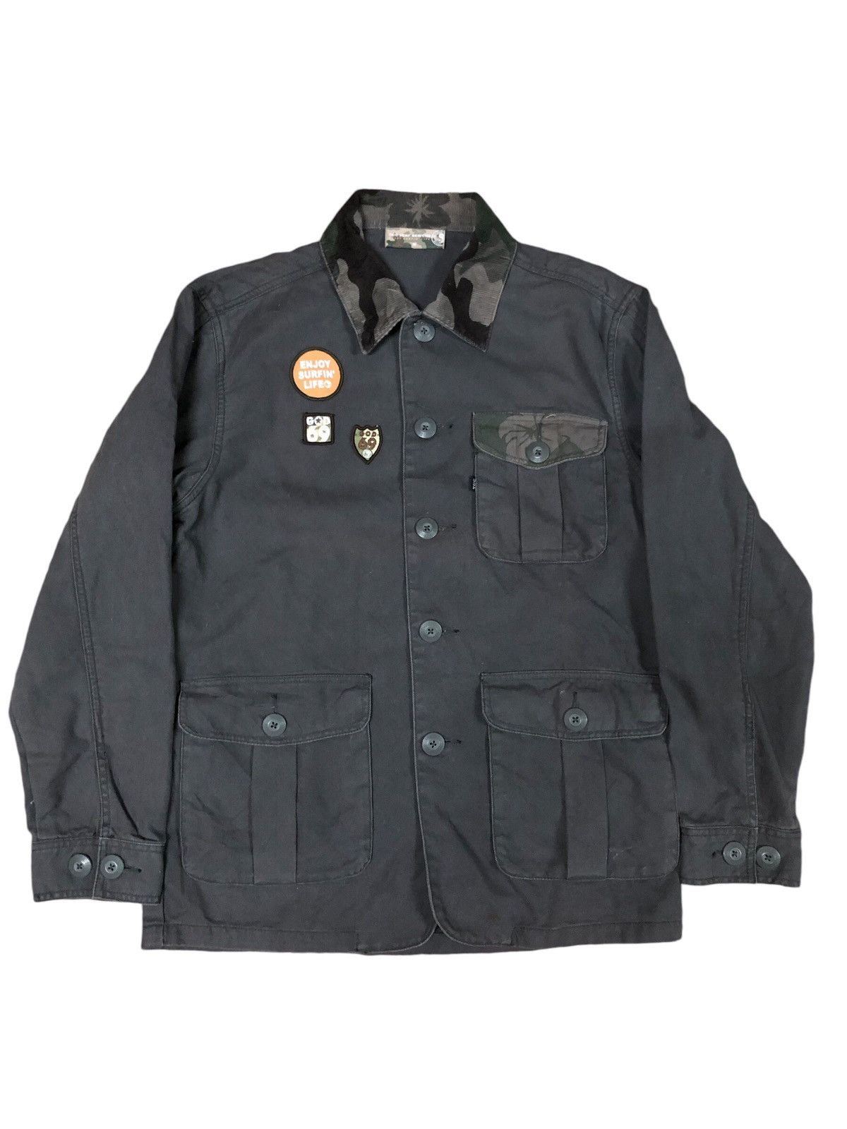 Japanese Brand T&C Surf Design Canvas Hunting Jacket Size US M / EU 48-50 / 2 - 1 Thumbnail