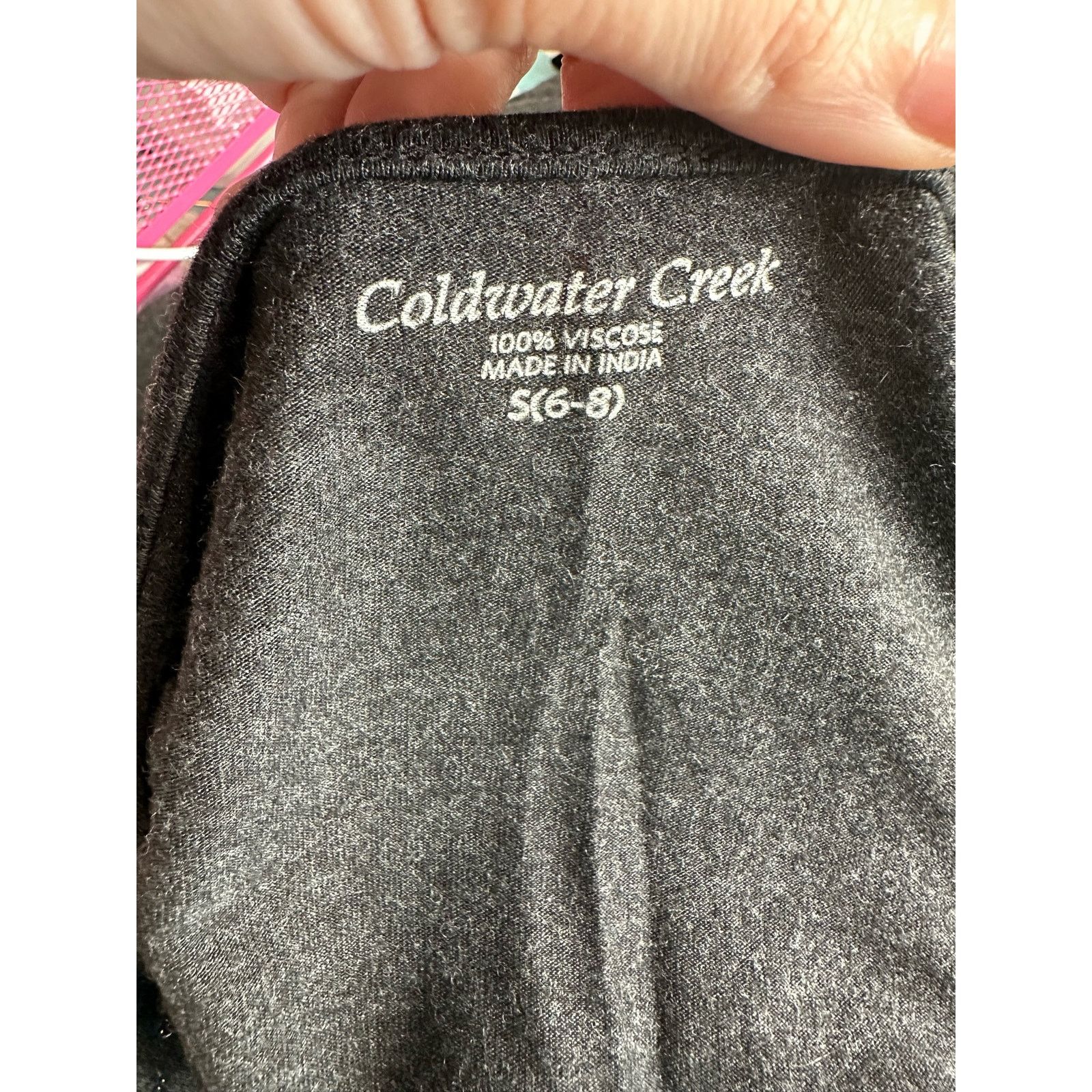 Coldwater Creek Coldwater Creek gray embellished casual top size Small Size S / US 4 / IT 40 - 3 Thumbnail