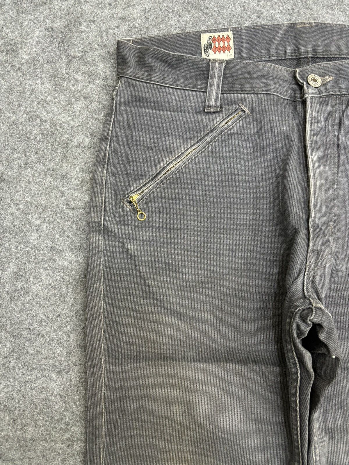 Japanese Brand 💥Flare💥WESTRIDE PSYCLE WEAR Chopper Westerner Denim F571 Size US 31 - 4 Thumbnail