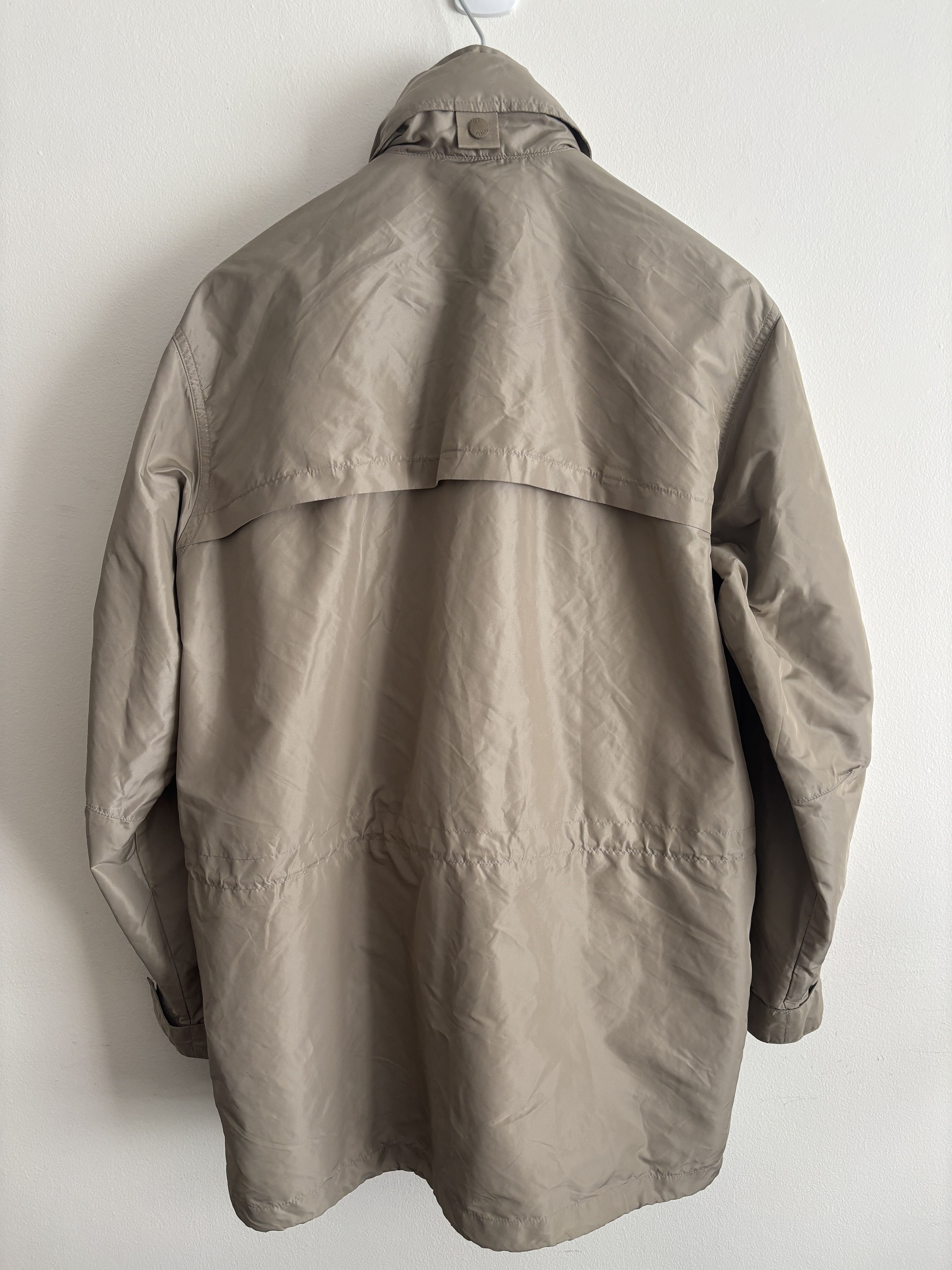 Polo Ralph Lauren VTG Nylon Zip-Up Tan Windbreaker/ Rain Jacket M - Large Size US M / EU 48-50 / 2 - 9 Thumbnail