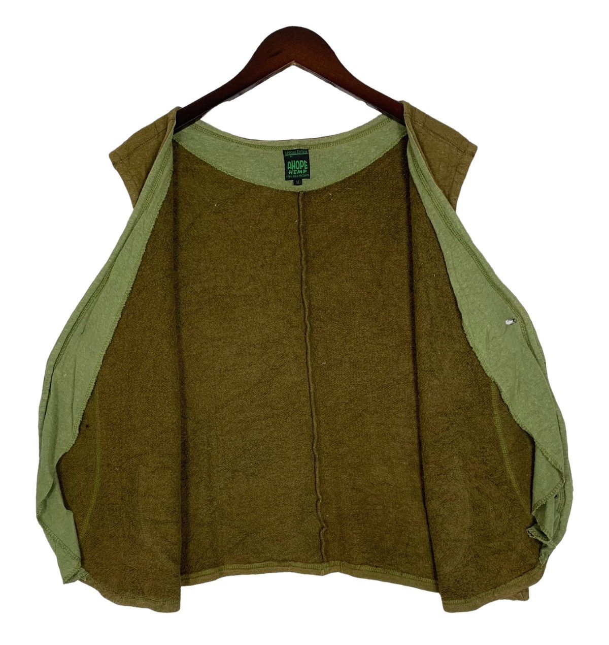 Japanese Brand AHopeHemp special Edition 3 Button Vest Size Size US M / EU 48-50 / 2 - 2 Thumbnail