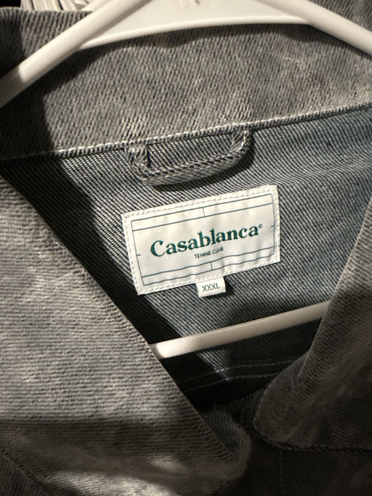 Casablanca Casablanca Peach texture denim jacket / Pants Size US XXL / EU 58 / 5 - 5 Thumbnail