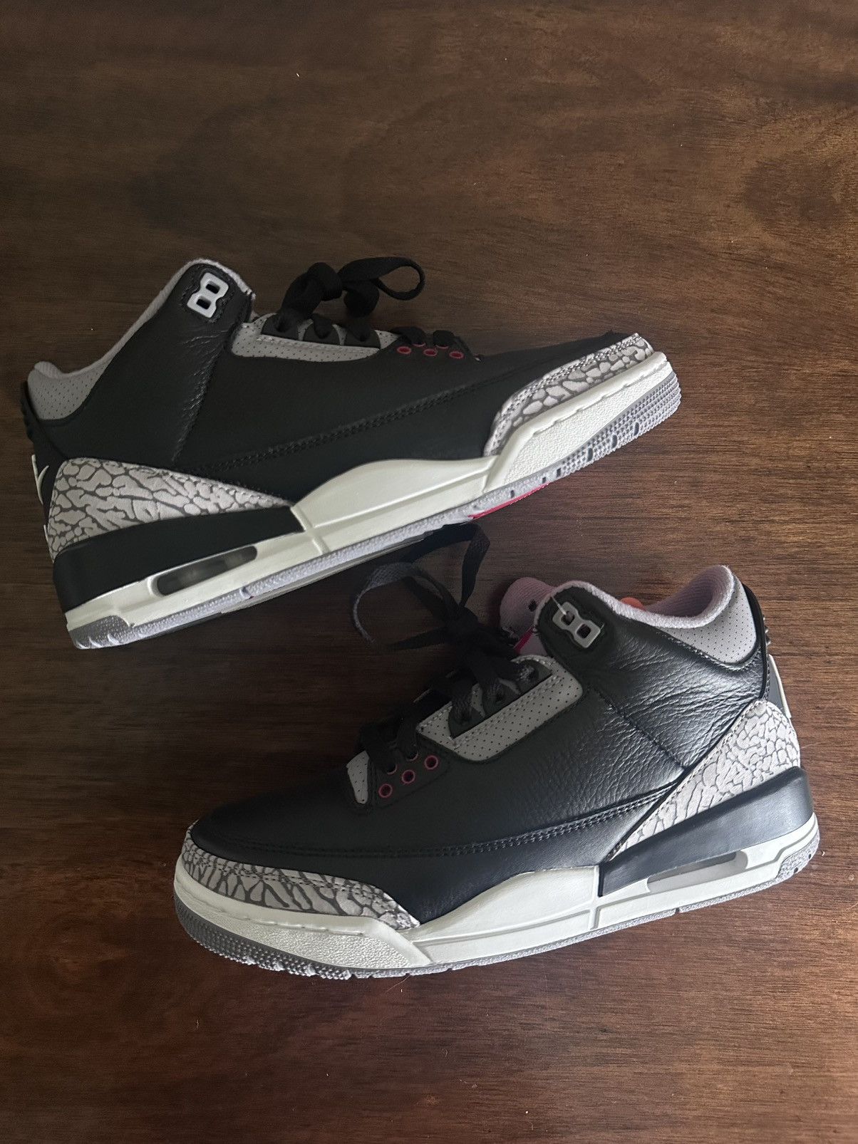 Jordan Brand DS jordan 3 black cement Size US 7 / EU 40 - 1 Thumbnail