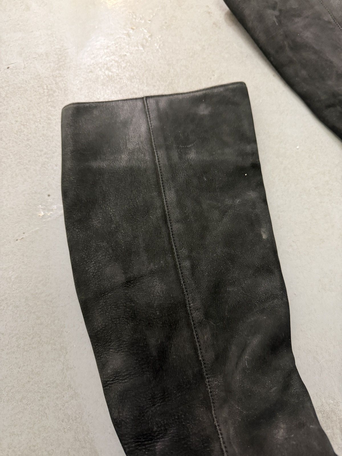 Marithe + Francois Girbaud Marithé François Girbaud Tall Leather Boots Size US 8 / IT 38 - 2 Thumbnail