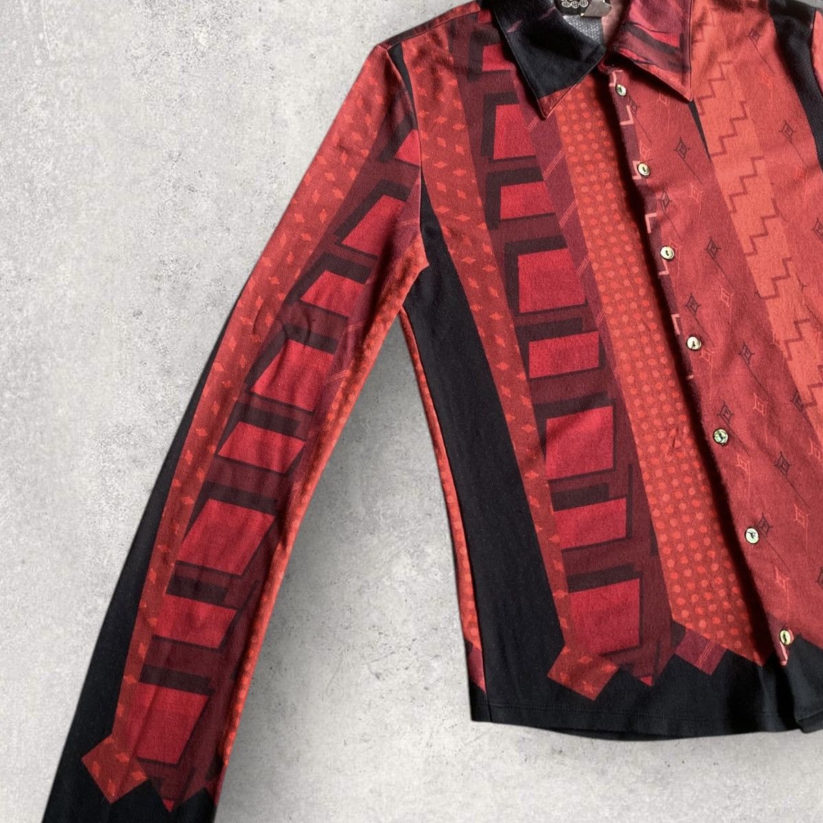 Jean Paul Gaultier Neck ties Trompe l'oeil Jersey Shirt Size US M / EU 48-50 / 2 - 2 Thumbnail