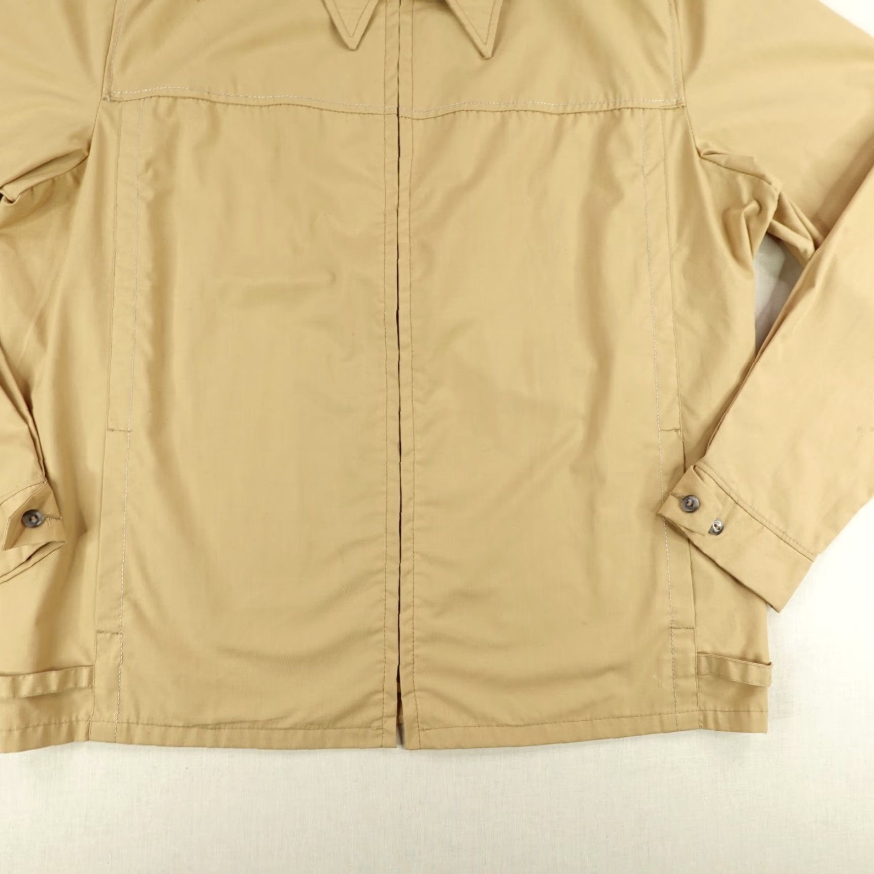 Vintage VINTAGE Derby San Francisco Jacket Mens 2XLT Tall Bomber Coat Full Zip Khaki 80s Outdoor Size US XXL / EU 58 / 5 - 5 Thumbnail