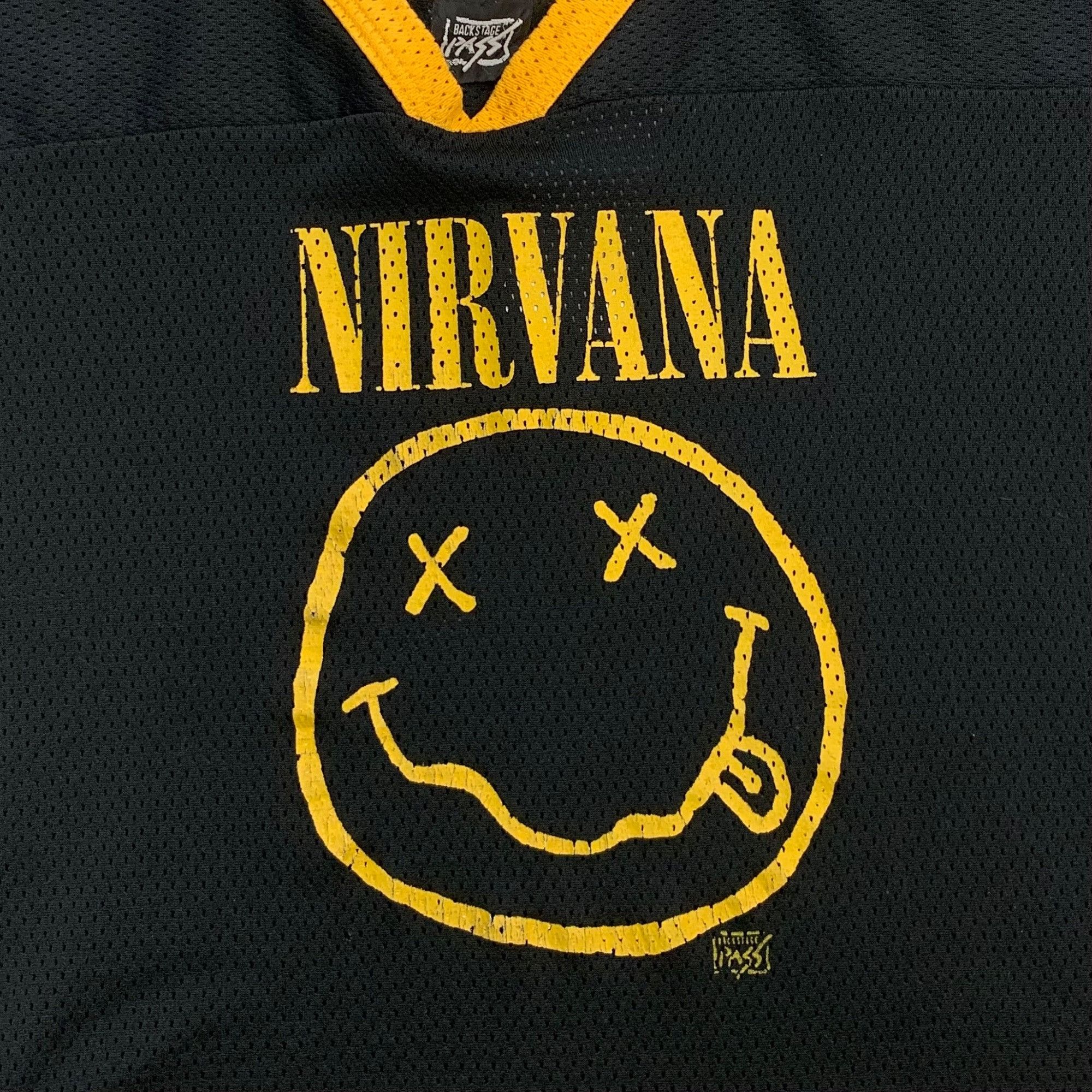 Nirvana XL - Rare Vintage 90s Authentic Nirvana Hockey Jersey Size US XL / EU 56 / 4 - 3 Thumbnail