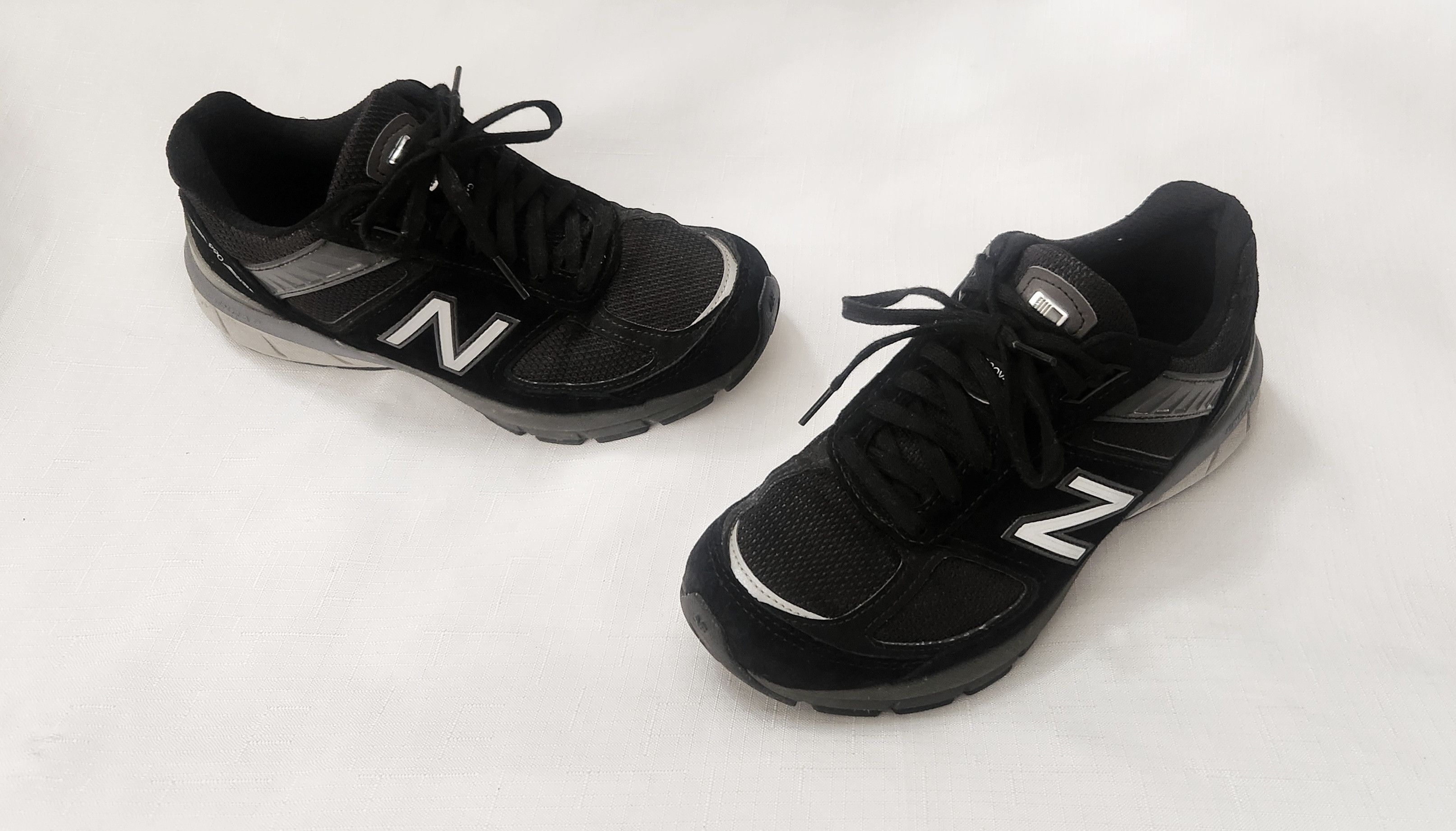 New Balance New Balance 990 v5 MADE in USA Core Black Womens 7.5 W990BK5 Size US 7.5 / IT 37.5 - 2 Thumbnail