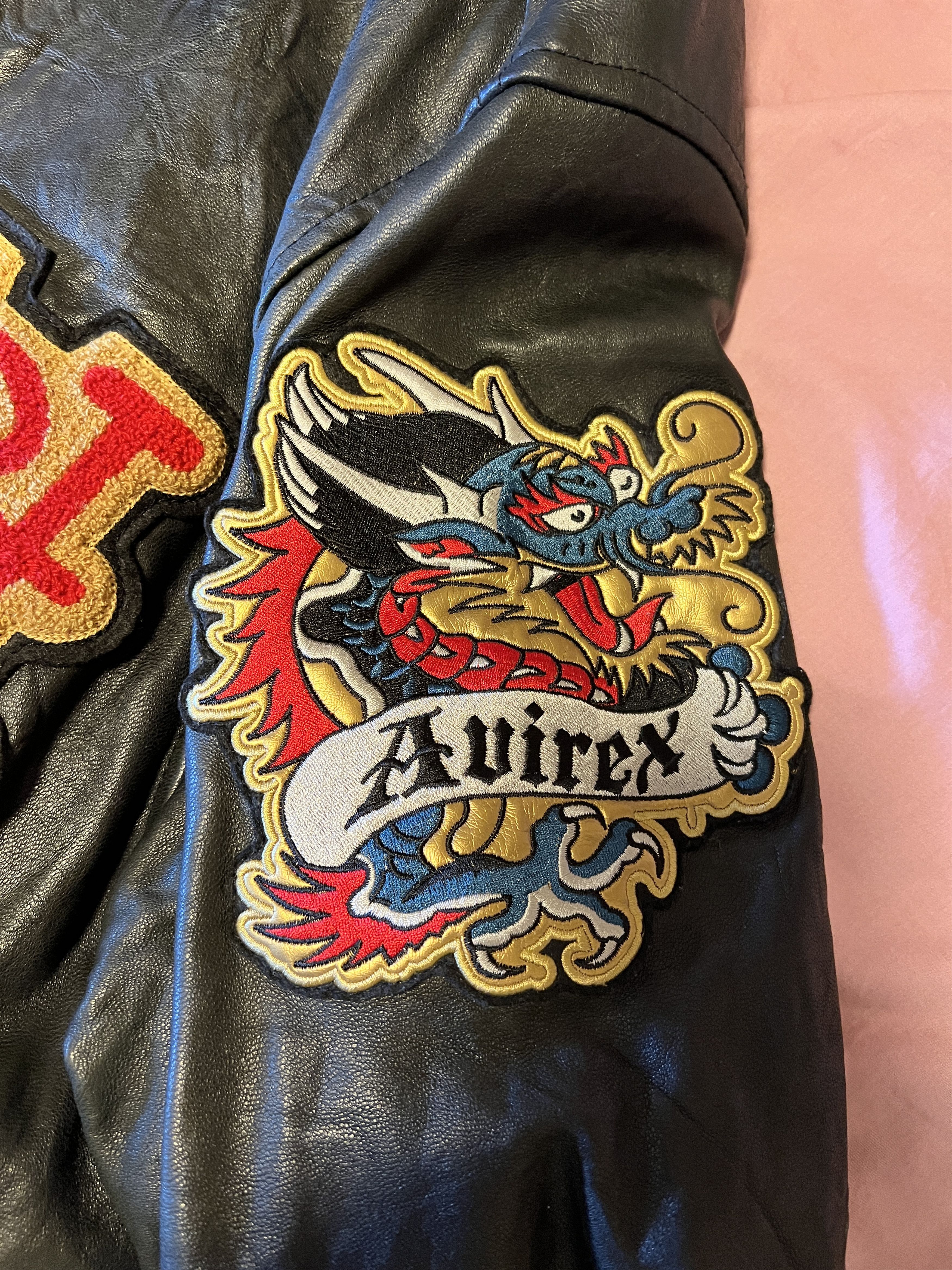 Christian Audigier Christian Audigier Tiger Leather Varsity Jacket Y2K Ed Hardy Size US XXL / EU 58 / 5 - 2 Thumbnail