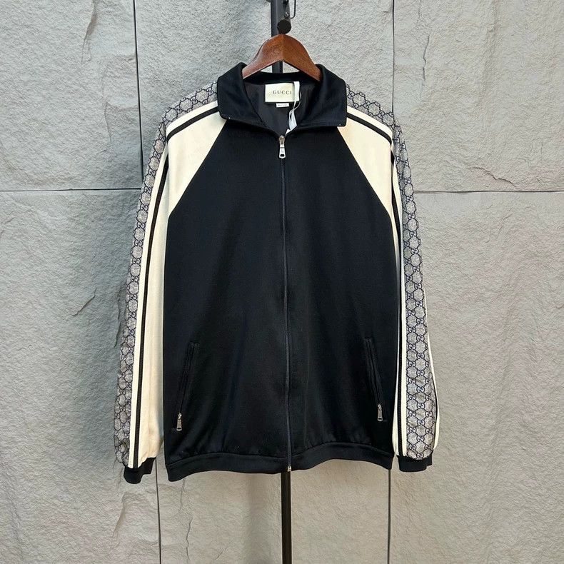 Gucci Gucci Arm serpentine double Glogo zipper school uniform jac Size US M / EU 48-50 / 2 - 1 Thumbnail