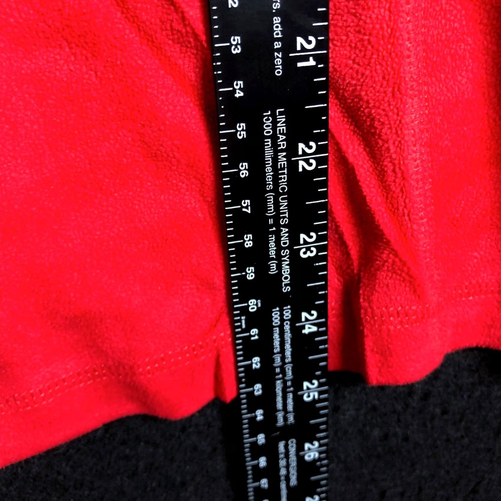 Vintage Columbia Womens Sweater Red Pullover 1/4 Zip Fleece Outdoors Stretch Medium Regular Long Sleeve V-Neck Solid Cotton? Polyester Spandex Size M / US 6-8 / IT 42-44 - 7 Thumbnail