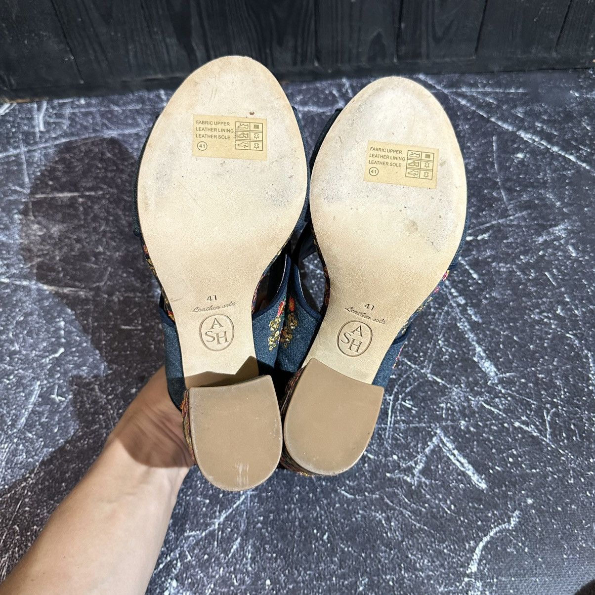 ASH Amazing ASH - Ladies Heeled Sandals 41 Size Gucci Style Size US 11 / IT 41 - 13 Thumbnail