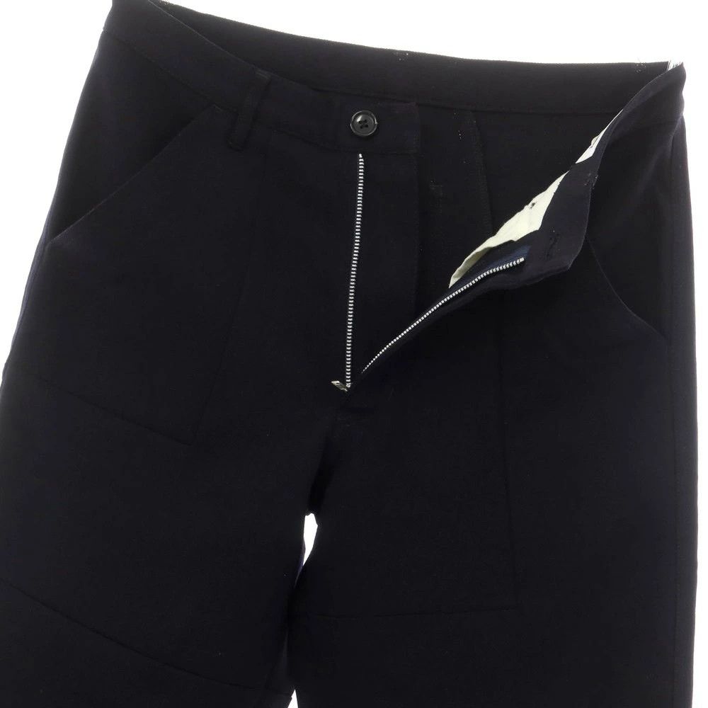 Comme des Garcons SHIRT Casual Pants Wool Casual Slacks Pants Zipper Dark Navy Size US 31 - 3 Thumbnail