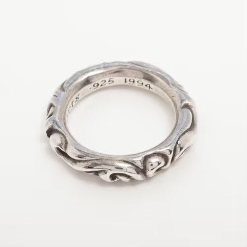 Chrome Hearts US 8 chrome hearts Scroll Band Ring 16 Size ONE SIZE - 2 Thumbnail