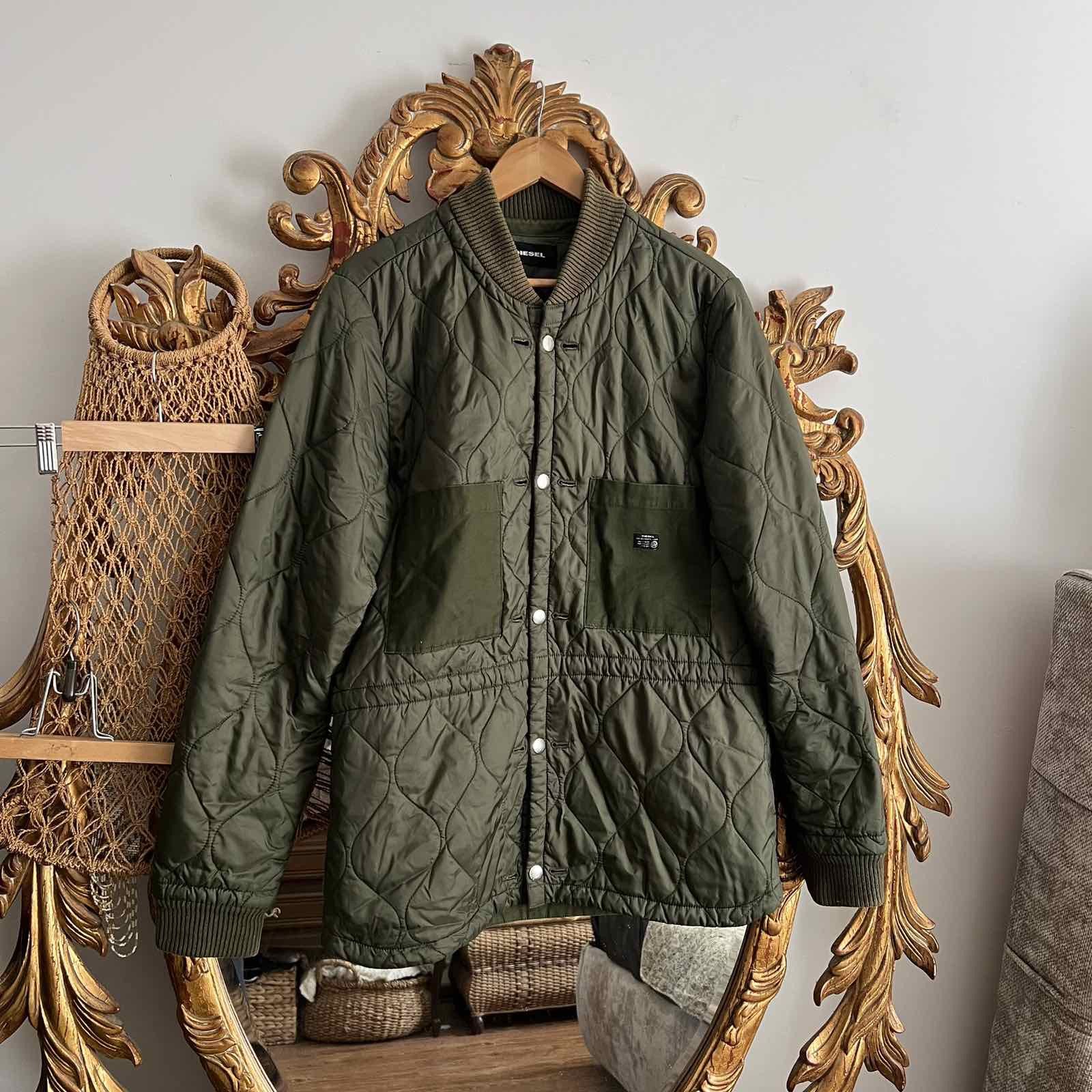 Diesel VINTAGE DIESEL 2000s QUILTED NYLON JACKET Size US L / EU 52-54 / 3 - 1 Thumbnail