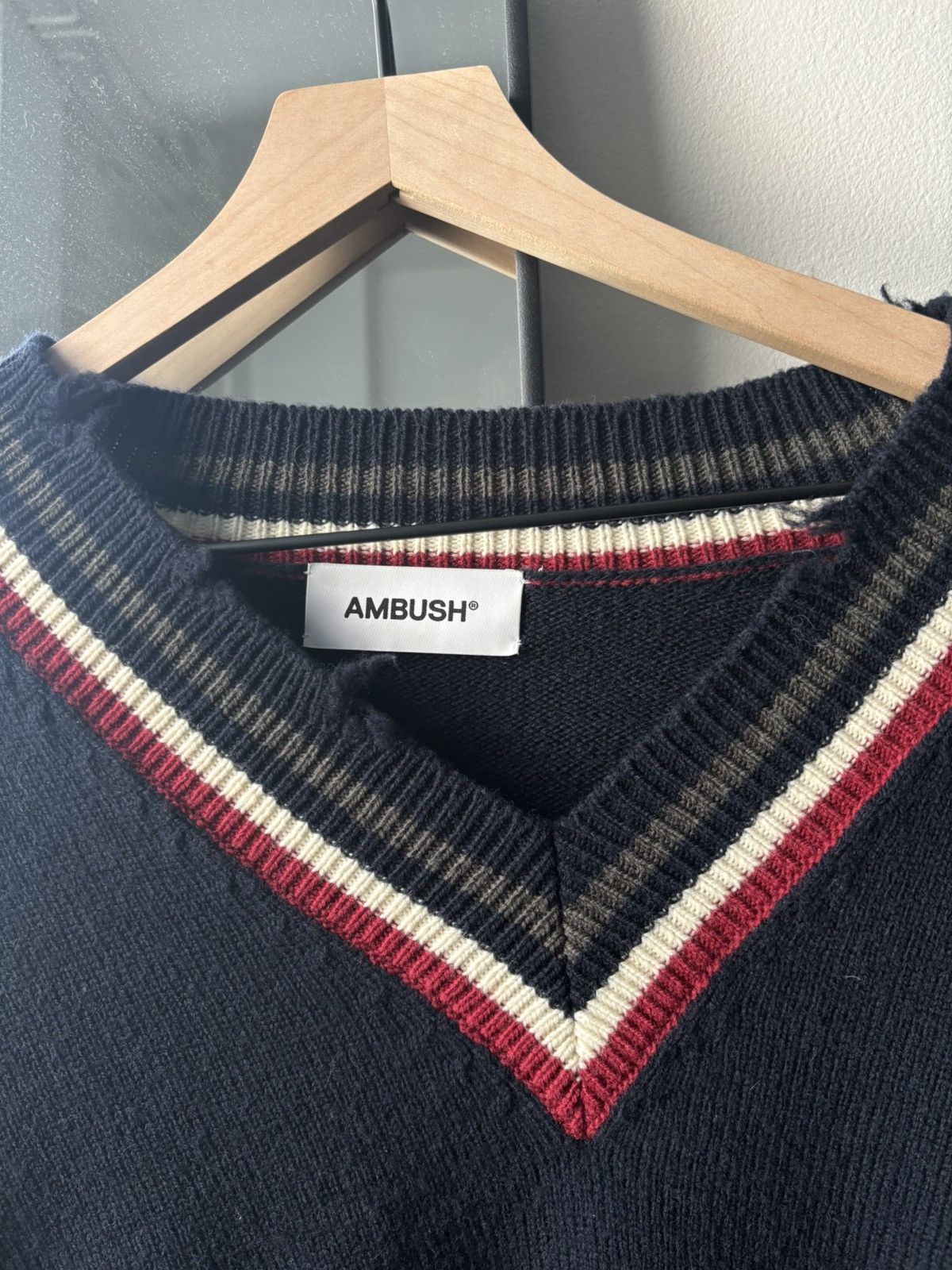 Ambush Design ambush navy dangled sweater Size XS / US 0-2 / IT 36-38 - 2 Thumbnail