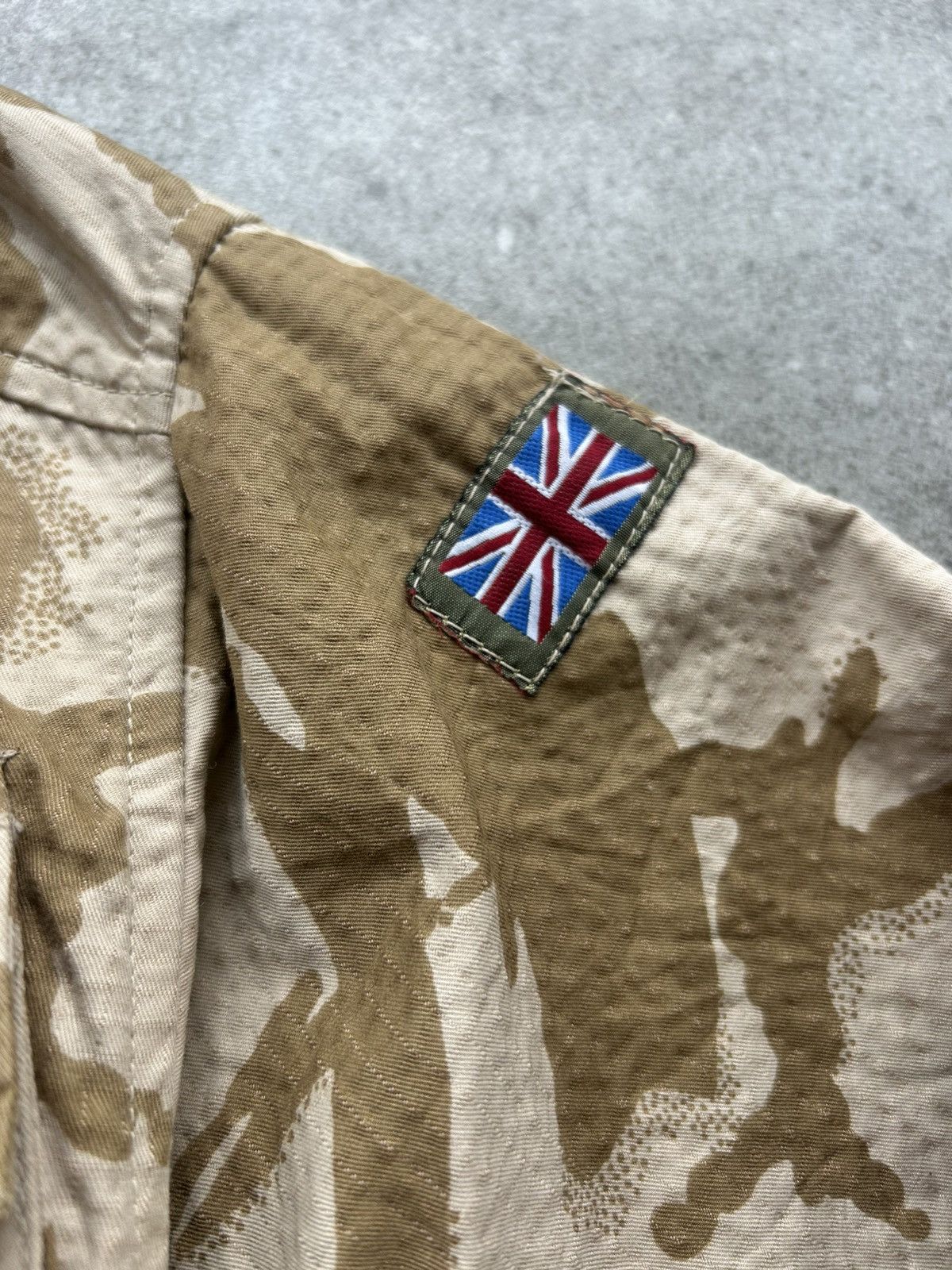 New England Outerwear Issue British Army Desert DPM Ripstop Field Jacket Size US XL / EU 56 / 4 - 5 Thumbnail
