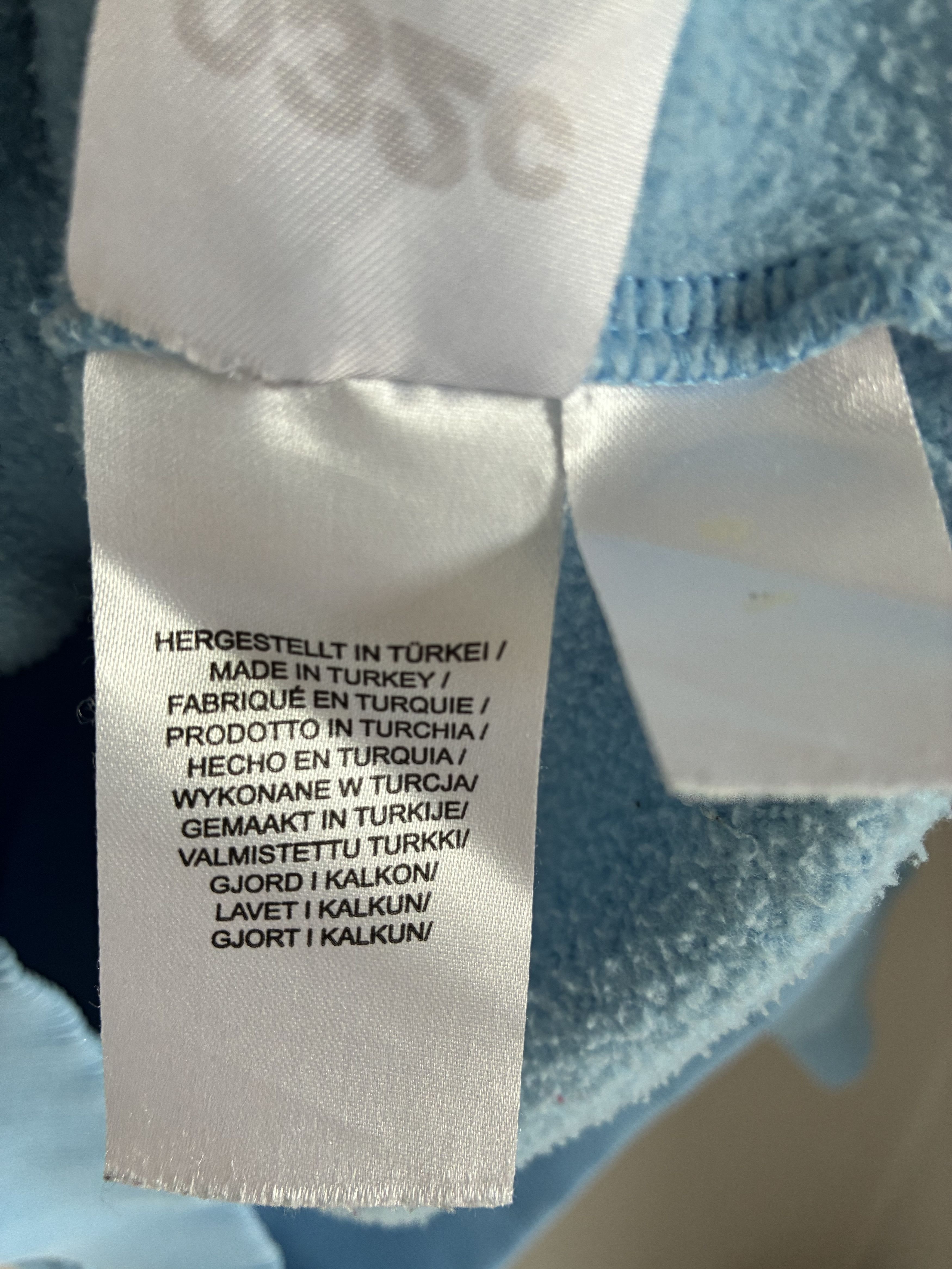 032c 032c Tödliche Doris Hoodie Berlin skate rare baby blue Size US S / EU 44-46 / 1 - 8 Thumbnail