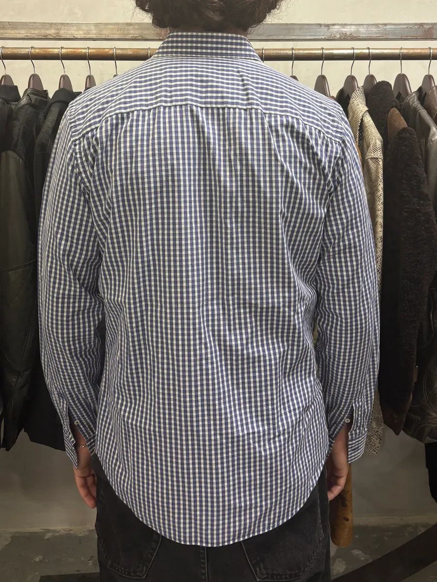 Givenchy × Vintage Givenchy Blue & White Contemporary Old Checkered Shirt Size US M / EU 48-50 / 2 - 3 Thumbnail