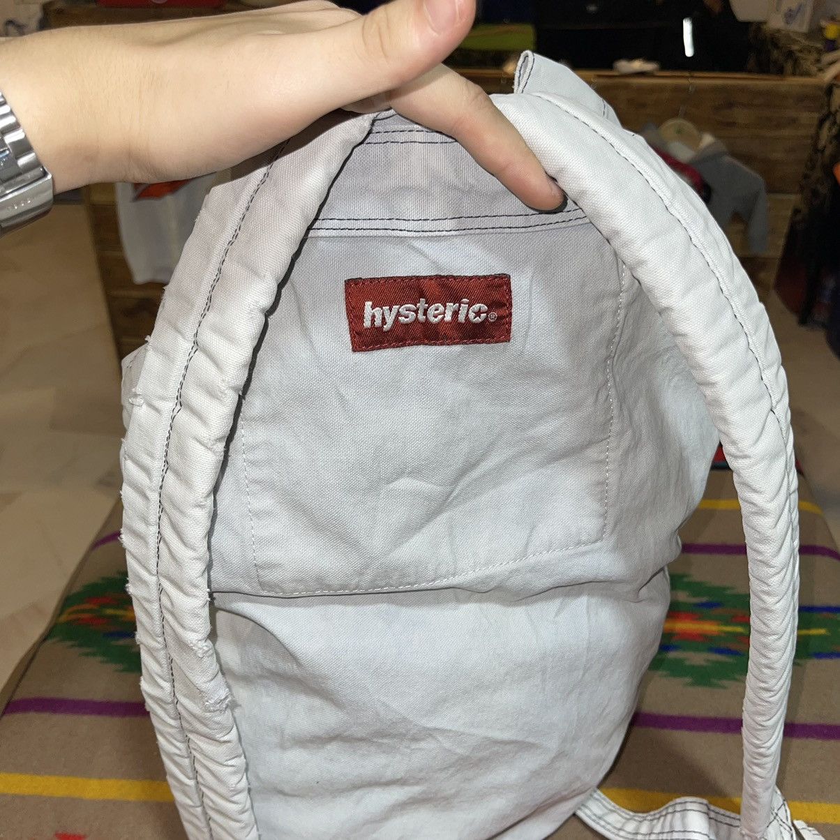 Hysteric Glamour × Japanese Brand HYSTERIC GLAMOUR KNAPSACK BACKPACK Size ONE SIZE - 6 Thumbnail