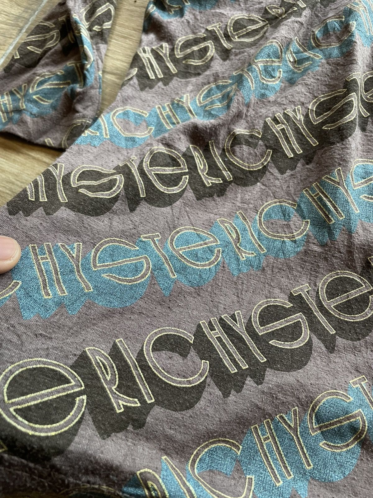 Hysteric Glamour × Vintage Hysteric Glamour Script Overprint Shirt Size S / US 4 / IT 40 - 11 Thumbnail