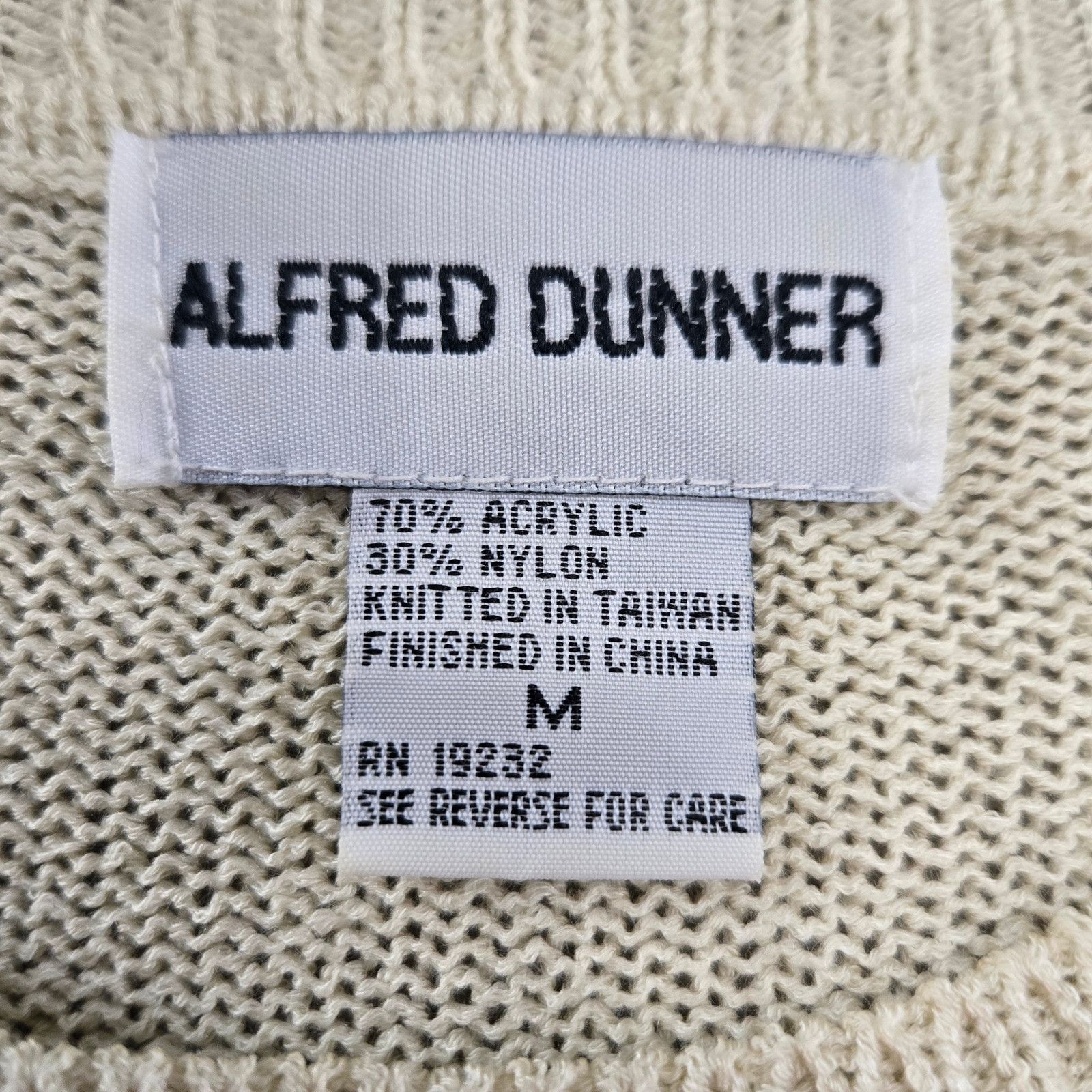 Vintage Vintage Alfred Dunner Nature Motif Knit Sweater Size Medium Size M / US 6-8 / IT 42-44 - 6 Thumbnail